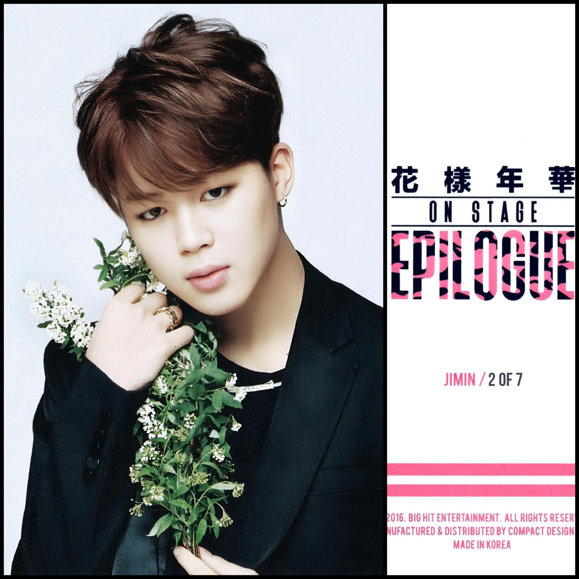 Jimin - HYYH On Stage Epilogue Concert Mini Photo Cards