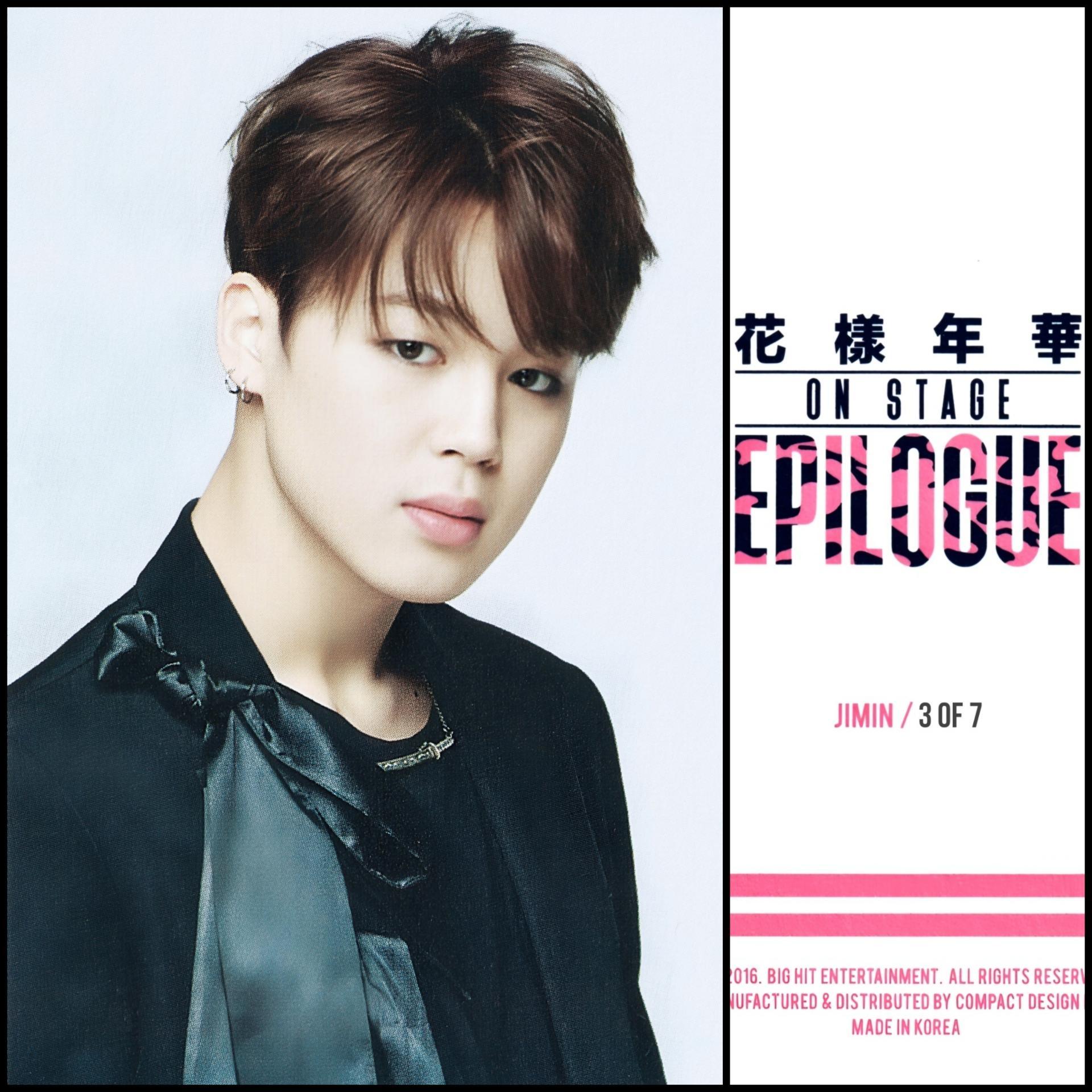 Jimin - HYYH On Stage Epilogue Concert Mini Photo Cards