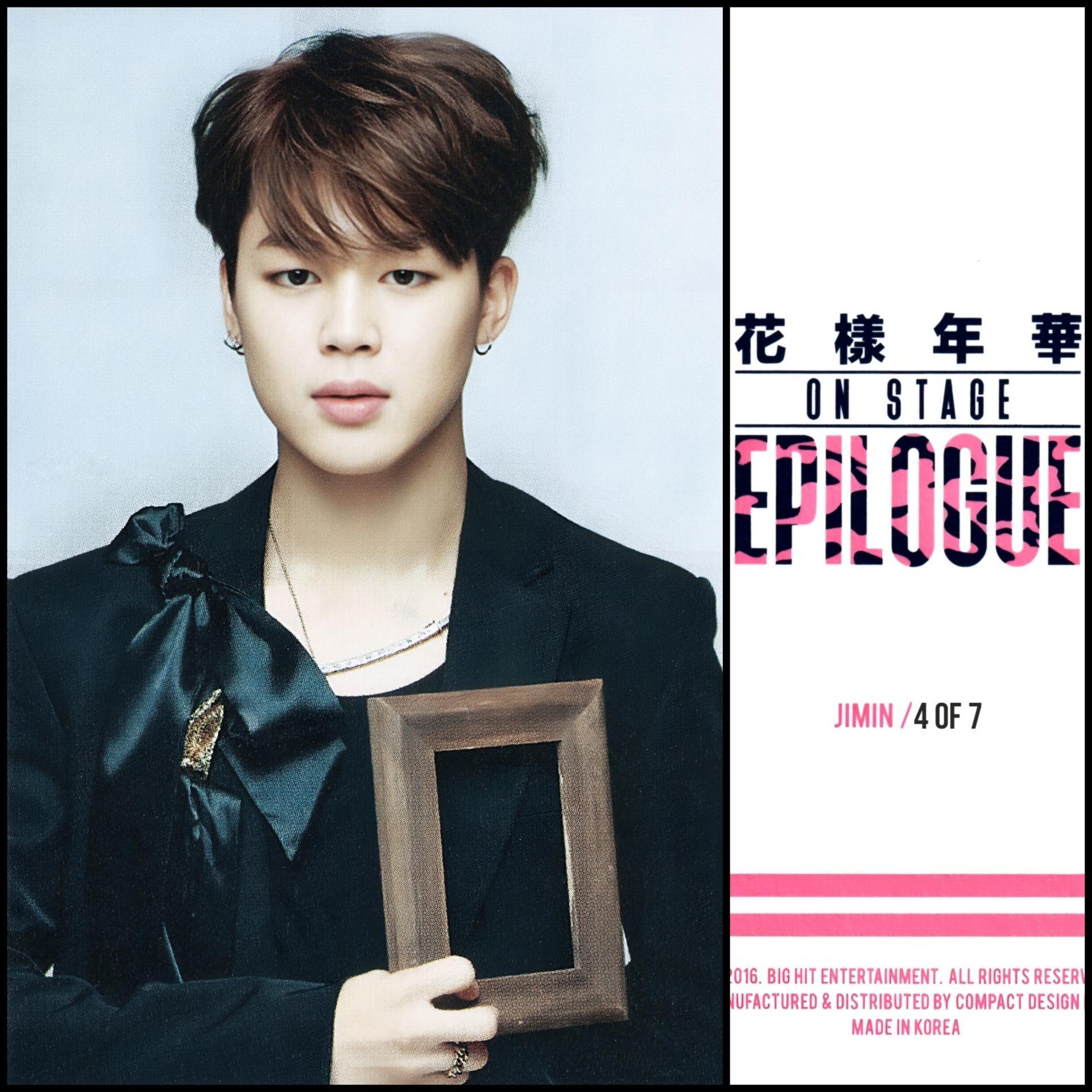 Jimin - HYYH On Stage Epilogue Concert Mini Photo Cards
