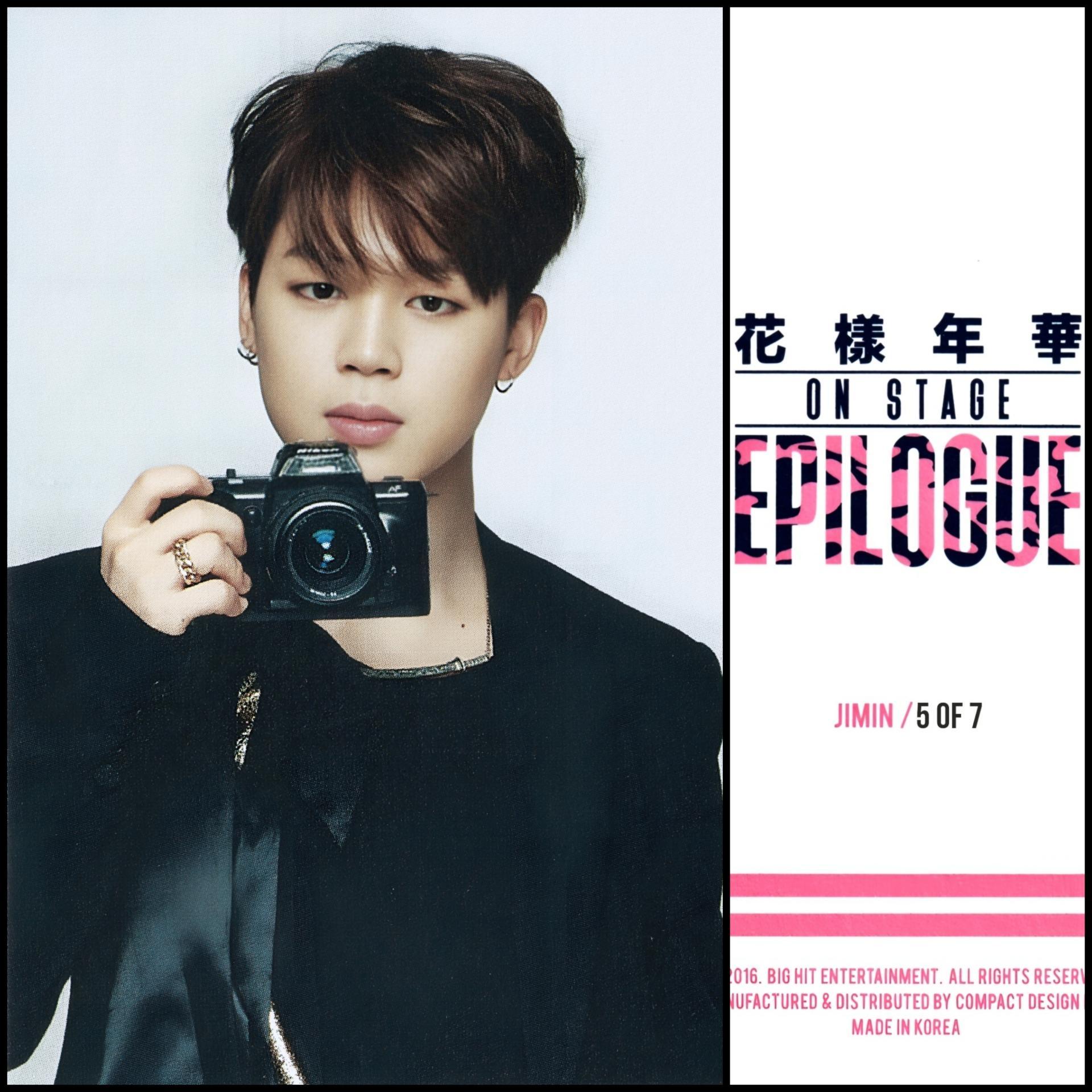 Jimin - HYYH On Stage Epilogue Concert Mini Photo Cards