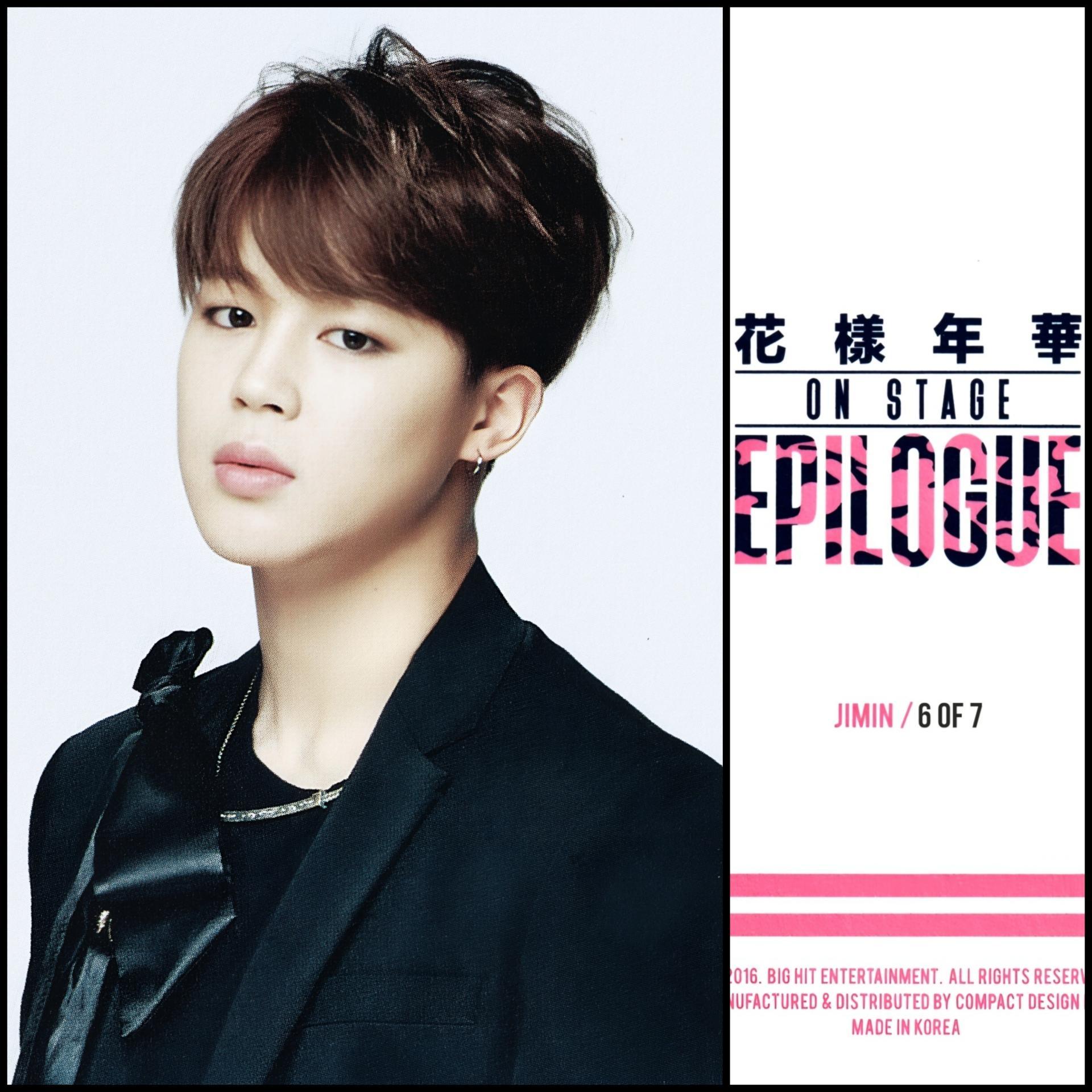 Jimin - HYYH On Stage Epilogue Concert Mini Photo Cards