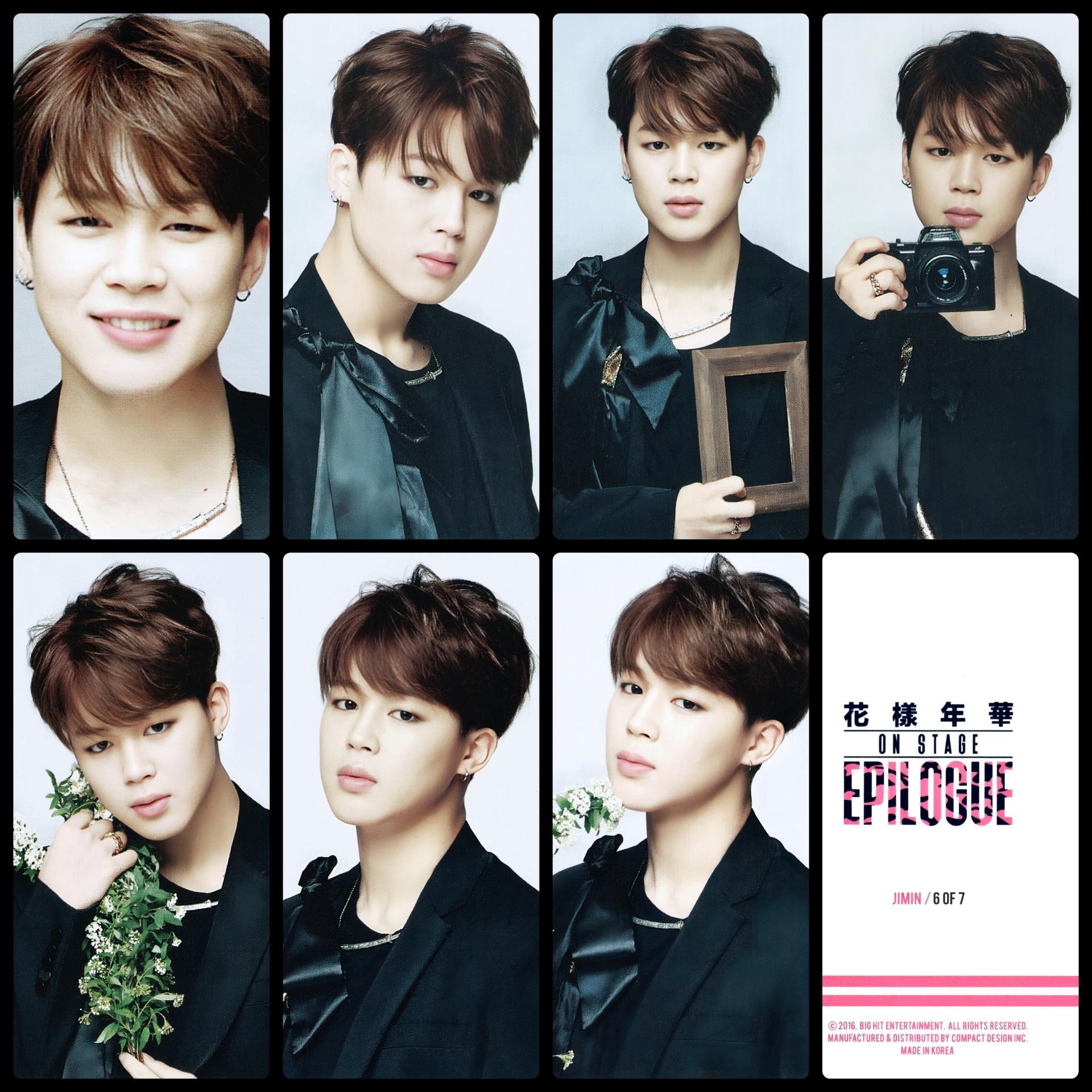 Jimin - HYYH On Stage Epilogue Concert Mini Photo Cards