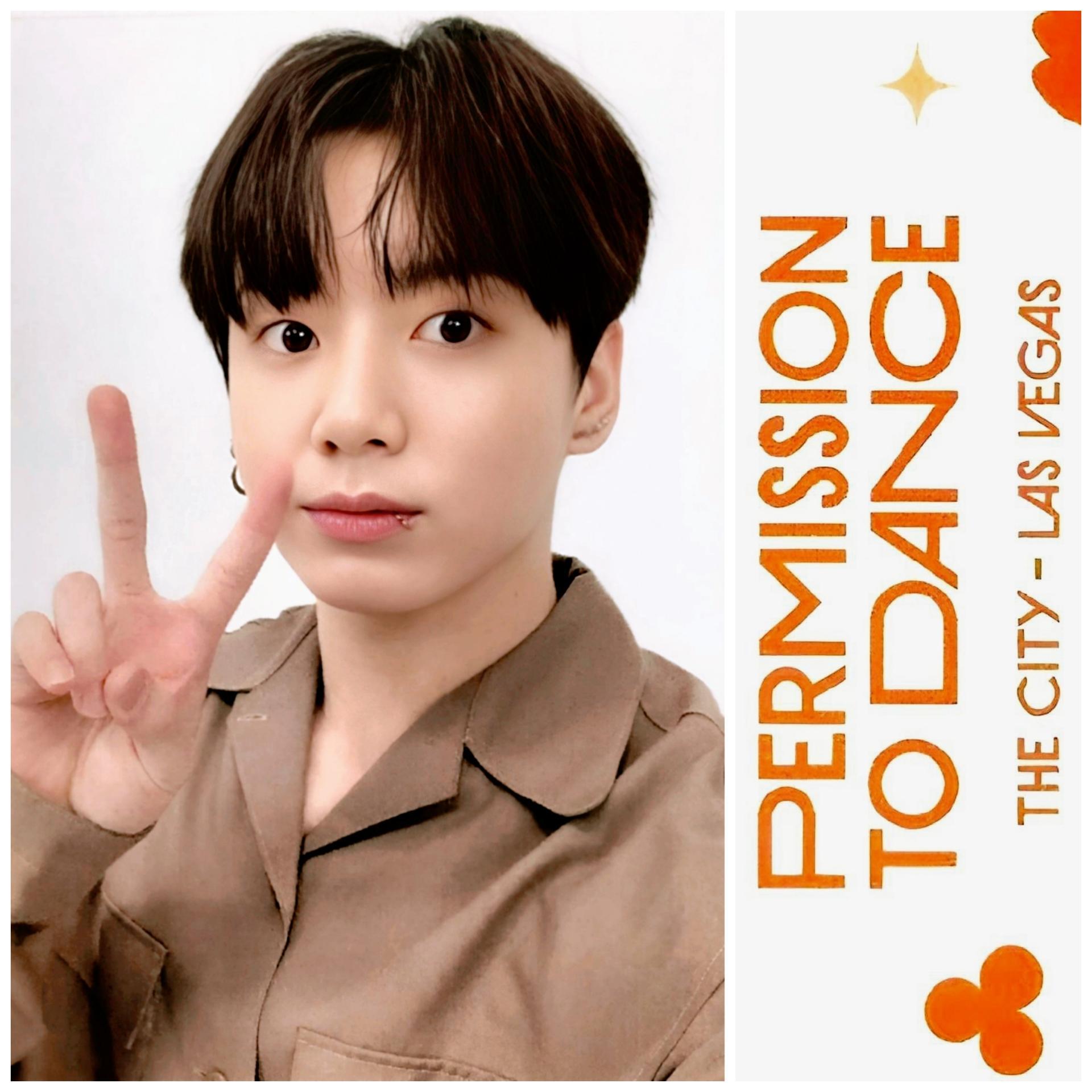 BTS Permission to Dance Las Vegas MGM Hotel exclusive Mini Photo