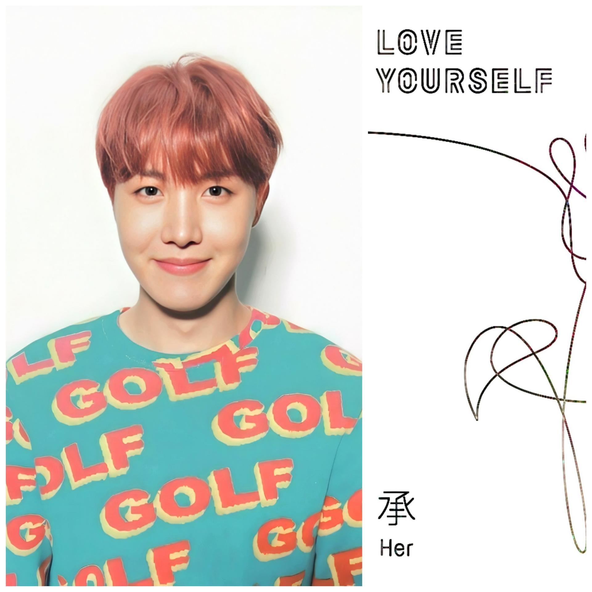 BTS LY HER V Photocards