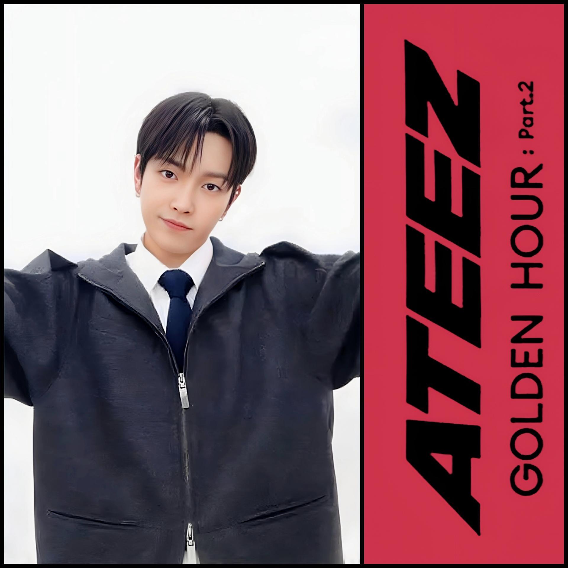 ATEEZ Golden Hour 2 Makestar Fansign Photocards