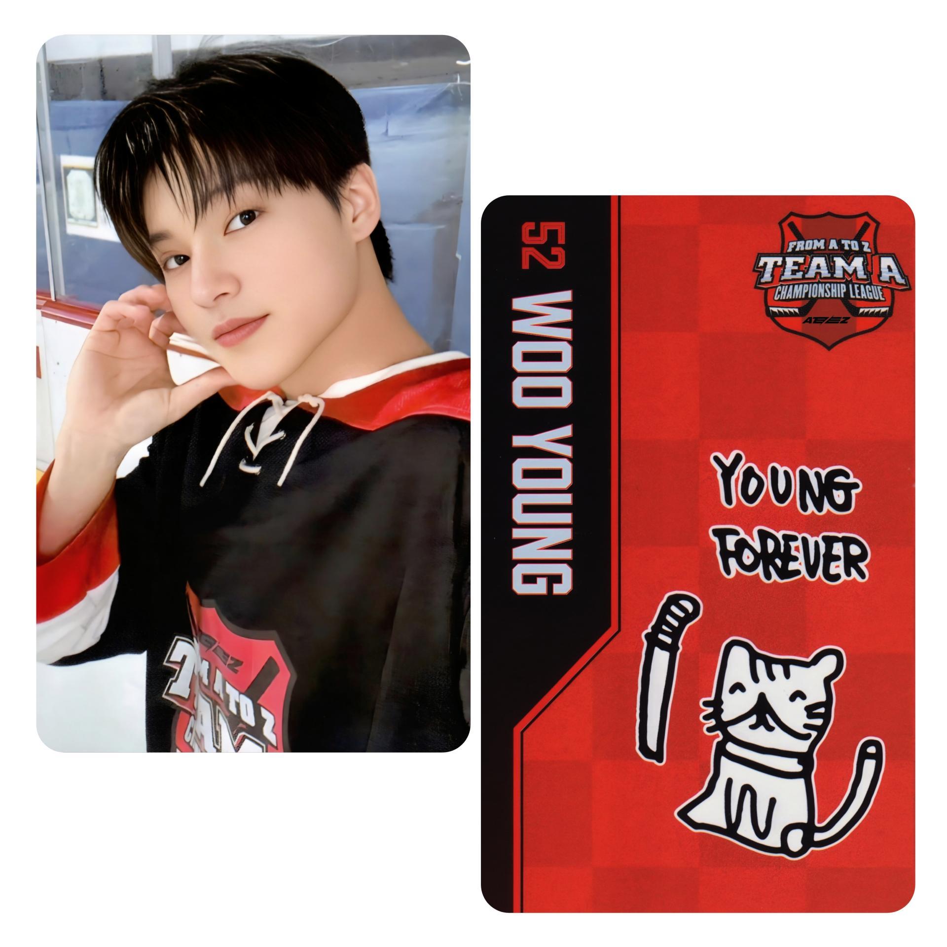 ATEEZ 5th Membership Kit Jersey Photocards