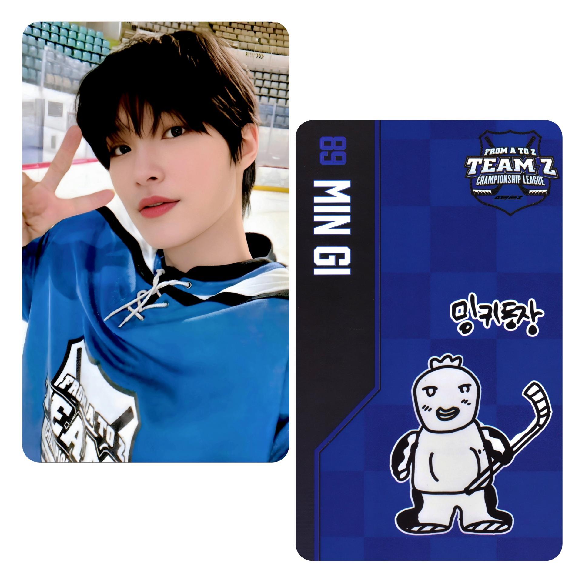 ATEEZ 5th Membership Kit Jersey Photocards | Stay DeLulu!