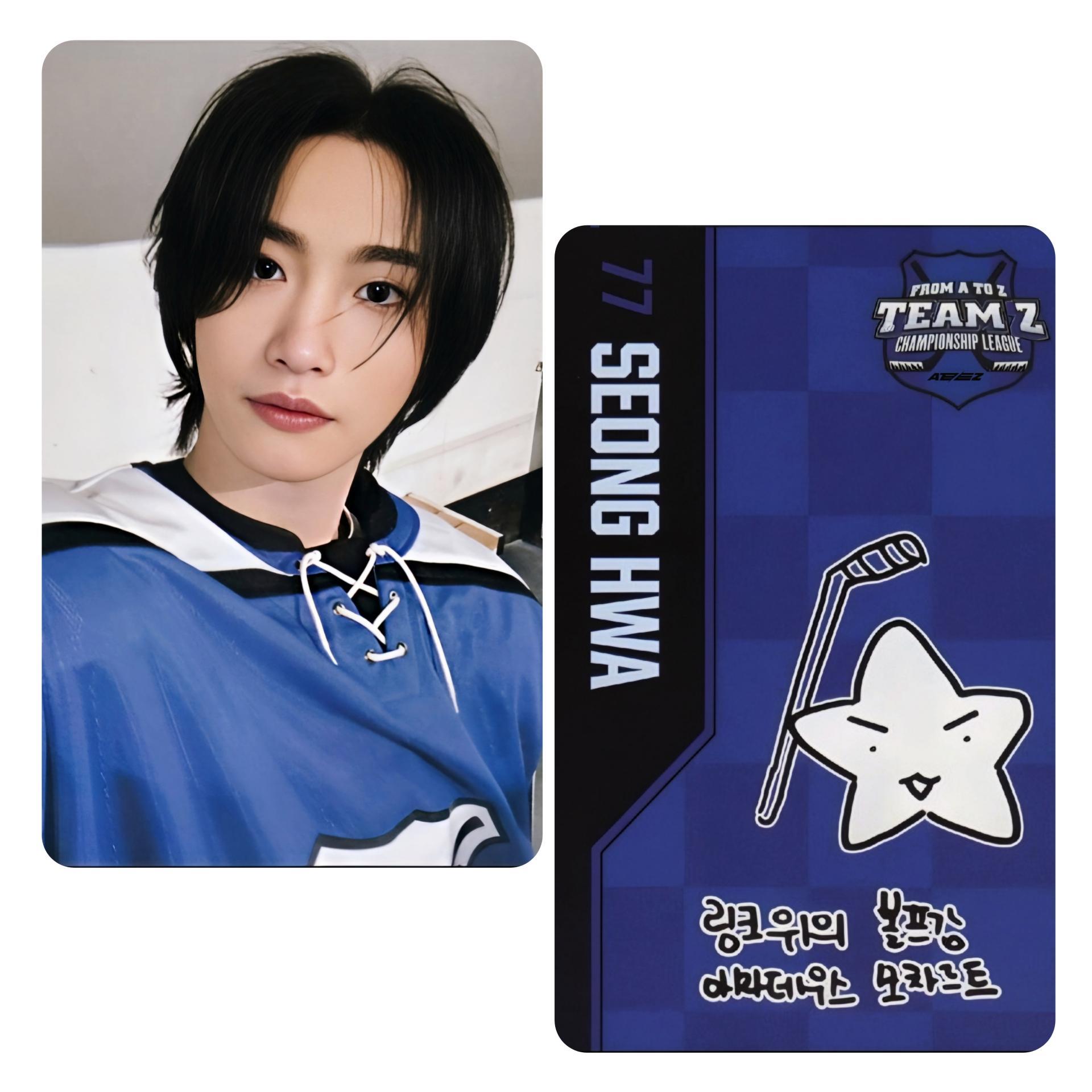 ATEEZ 5th Membership Kit Jersey Photocards | Stay DeLulu!