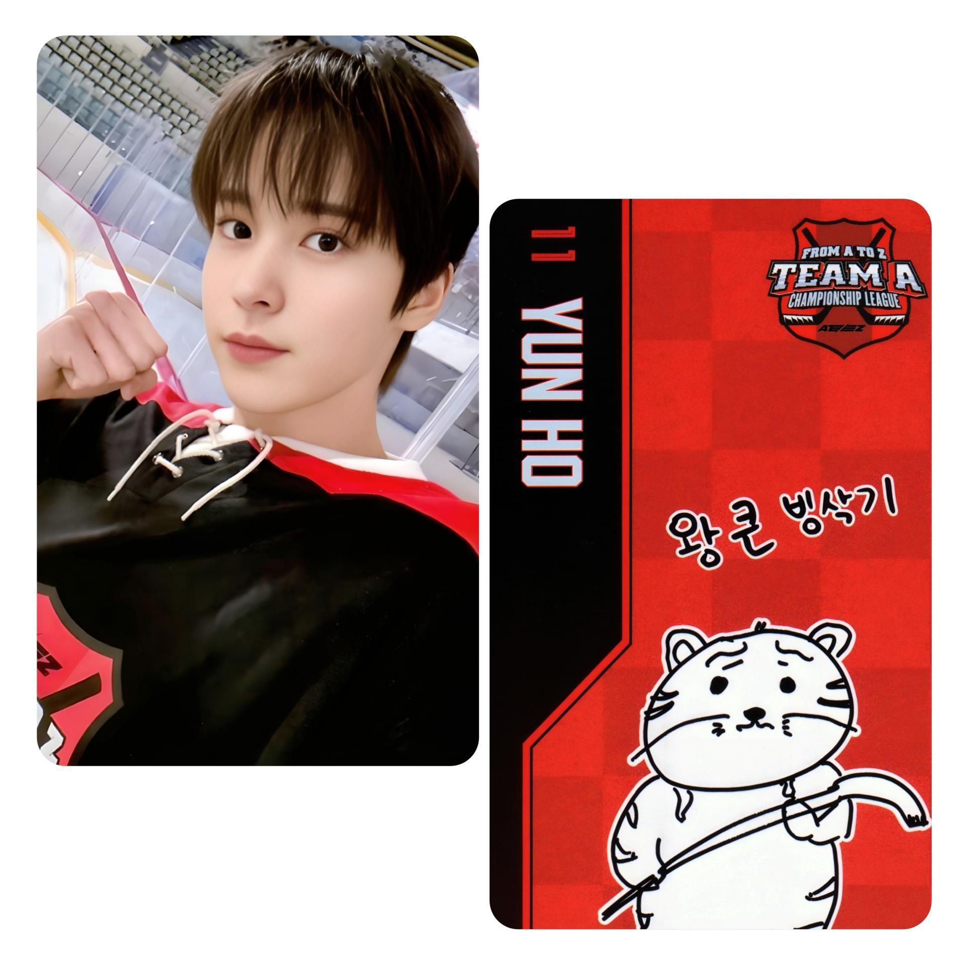 ATEEZ 5th Membership Kit Jersey Photocards | Stay DeLulu!