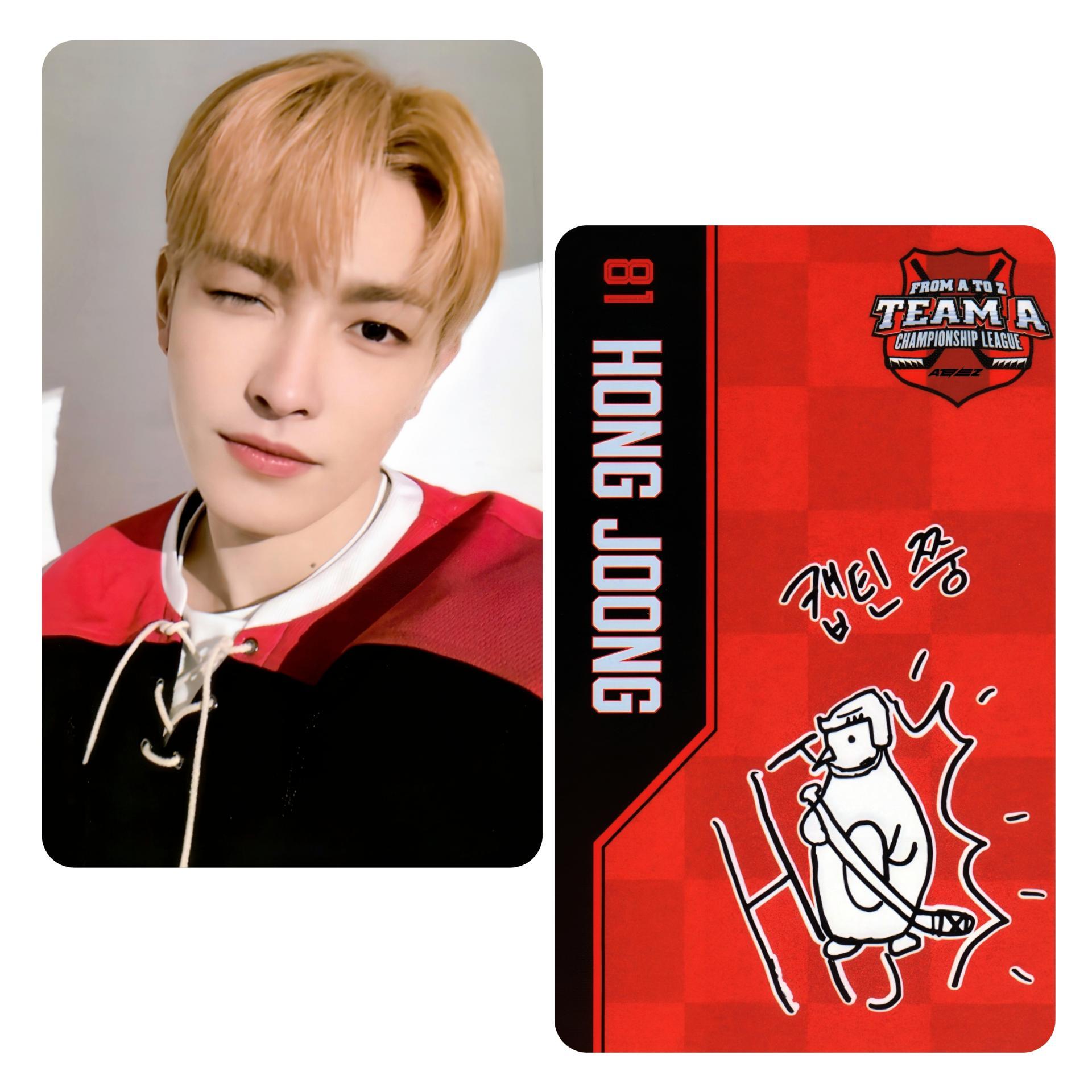 ATEEZ 5th Membership Kit Jersey Photocards | Stay DeLulu!