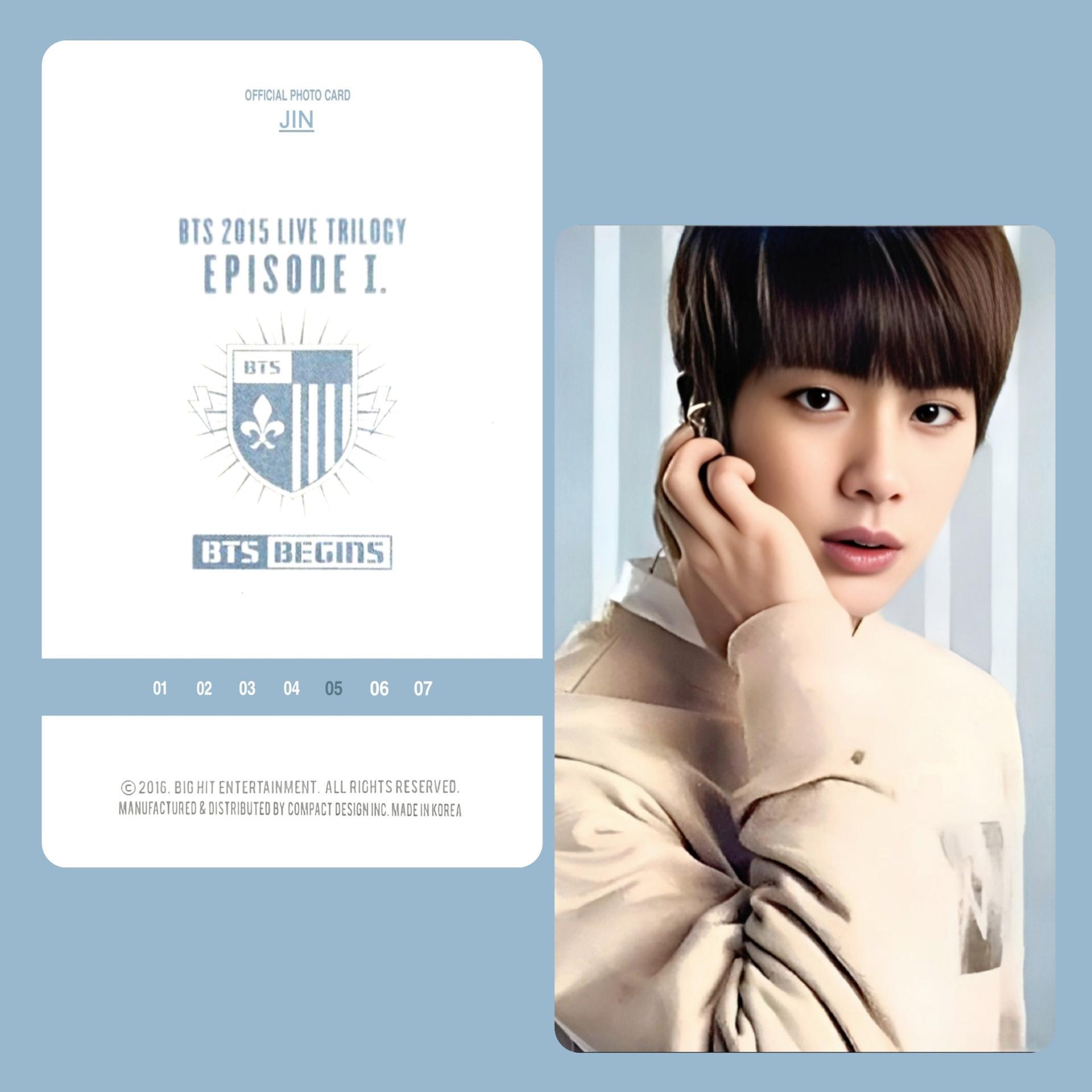 JIN - BTS Begins Mini Photo Cards