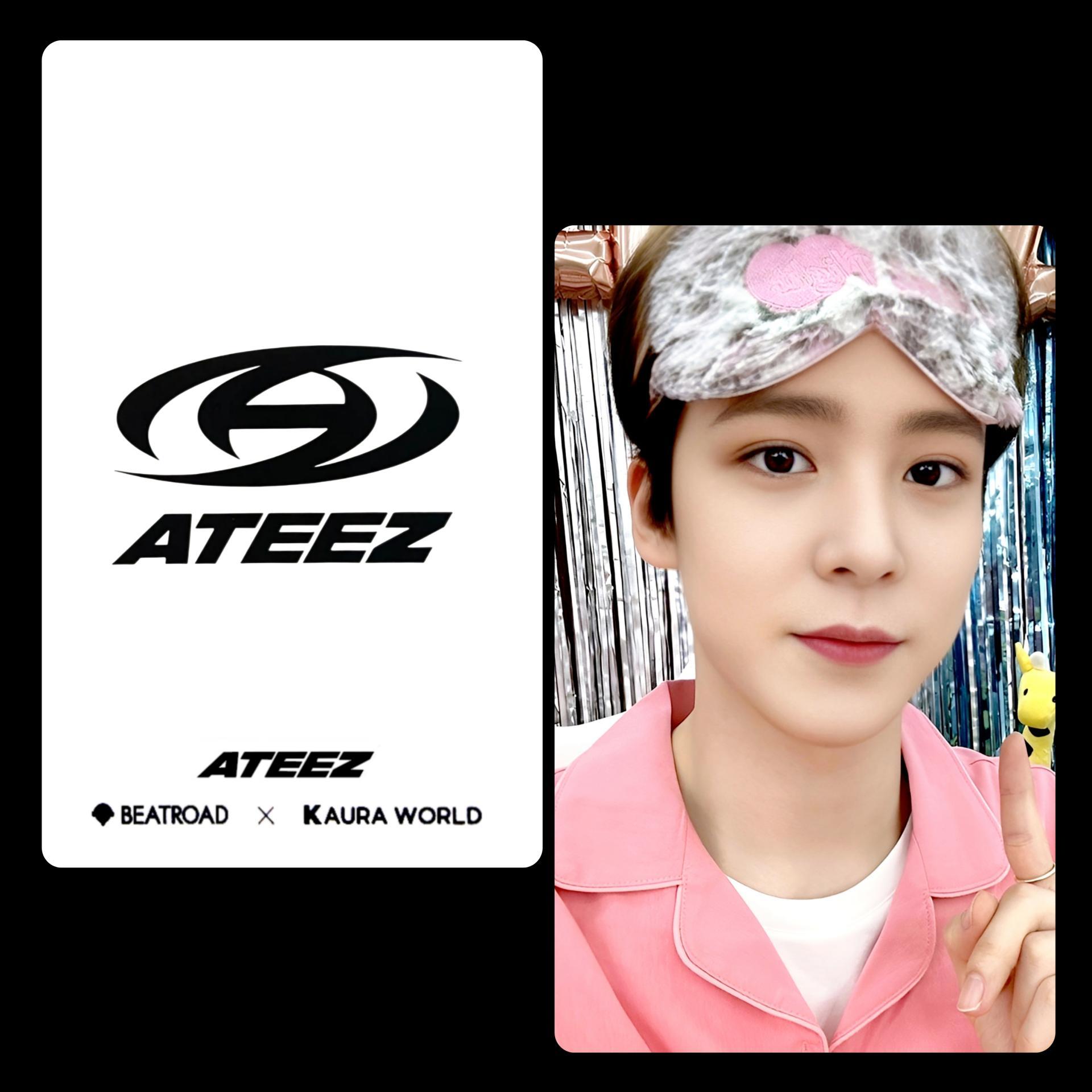ATEEZ The World Ep 1 Beatroad Digital & NFT Event Ver A Photocards