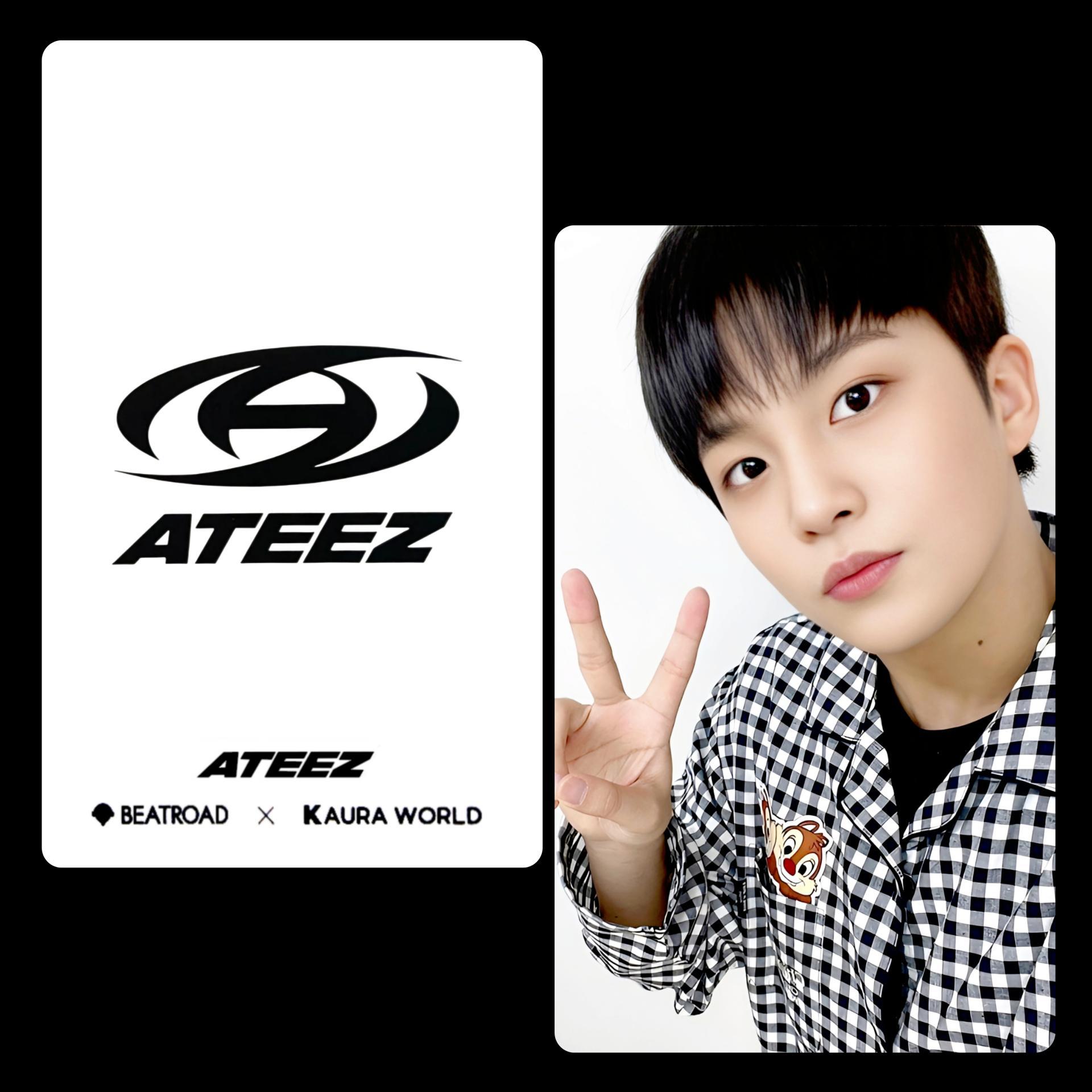 ATEEZ The World Ep 1 Beatroad Digital & NFT Event Ver A Photocards
