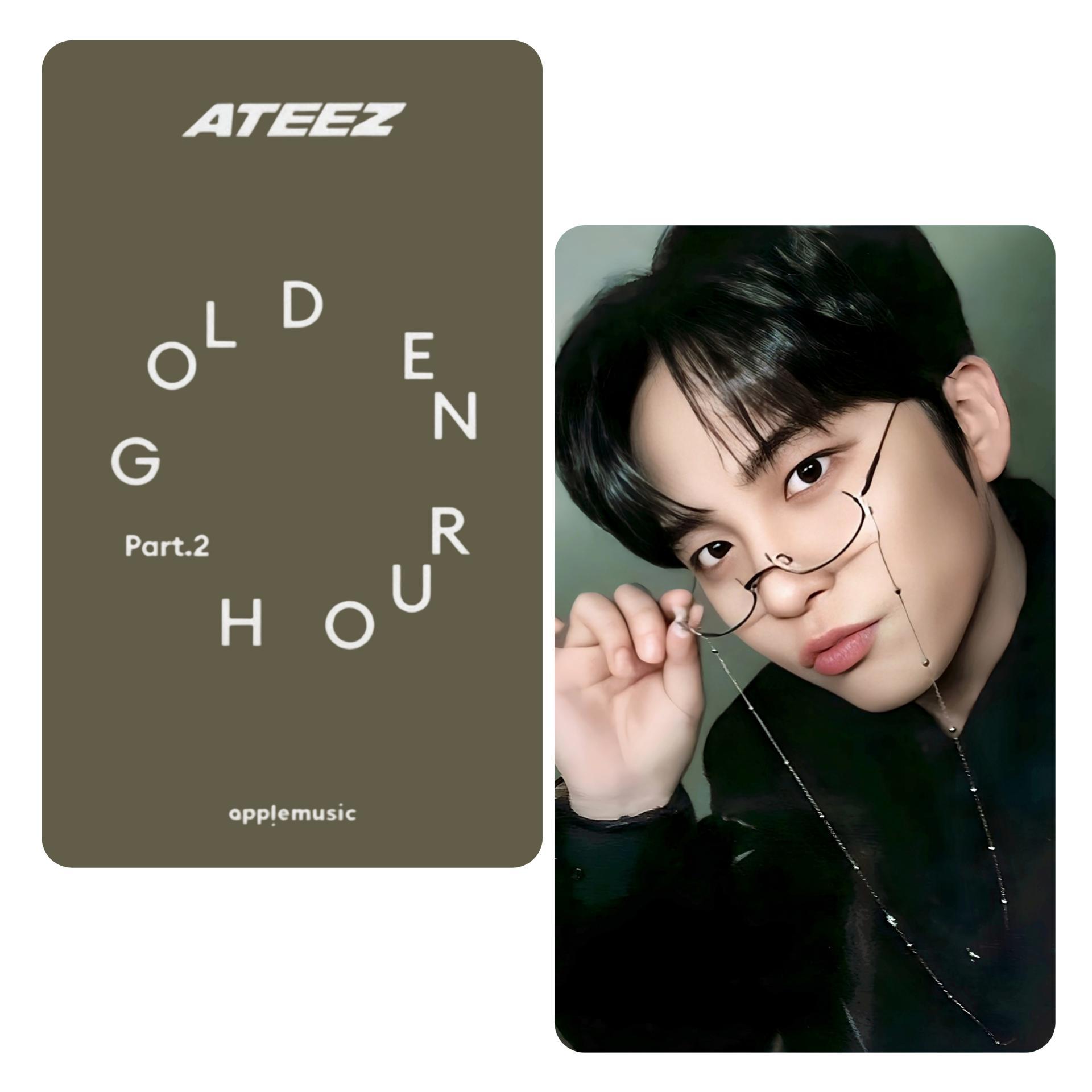 ATEEZ Golden Hour 2 Apple Music POB Photocards | Stay DeLulu!