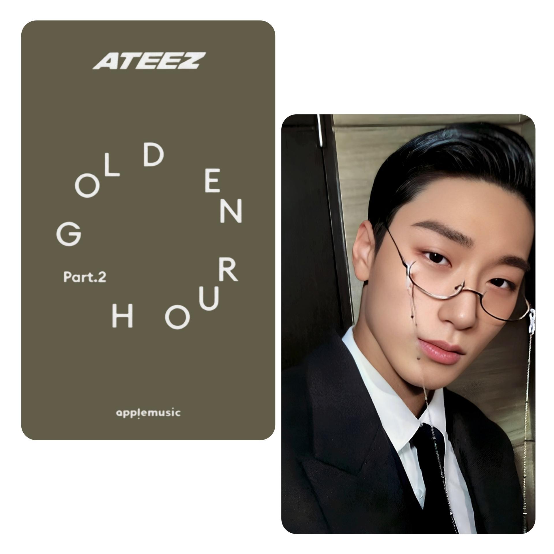 ATEEZ Golden Hour 2 Apple Music POB Photocards