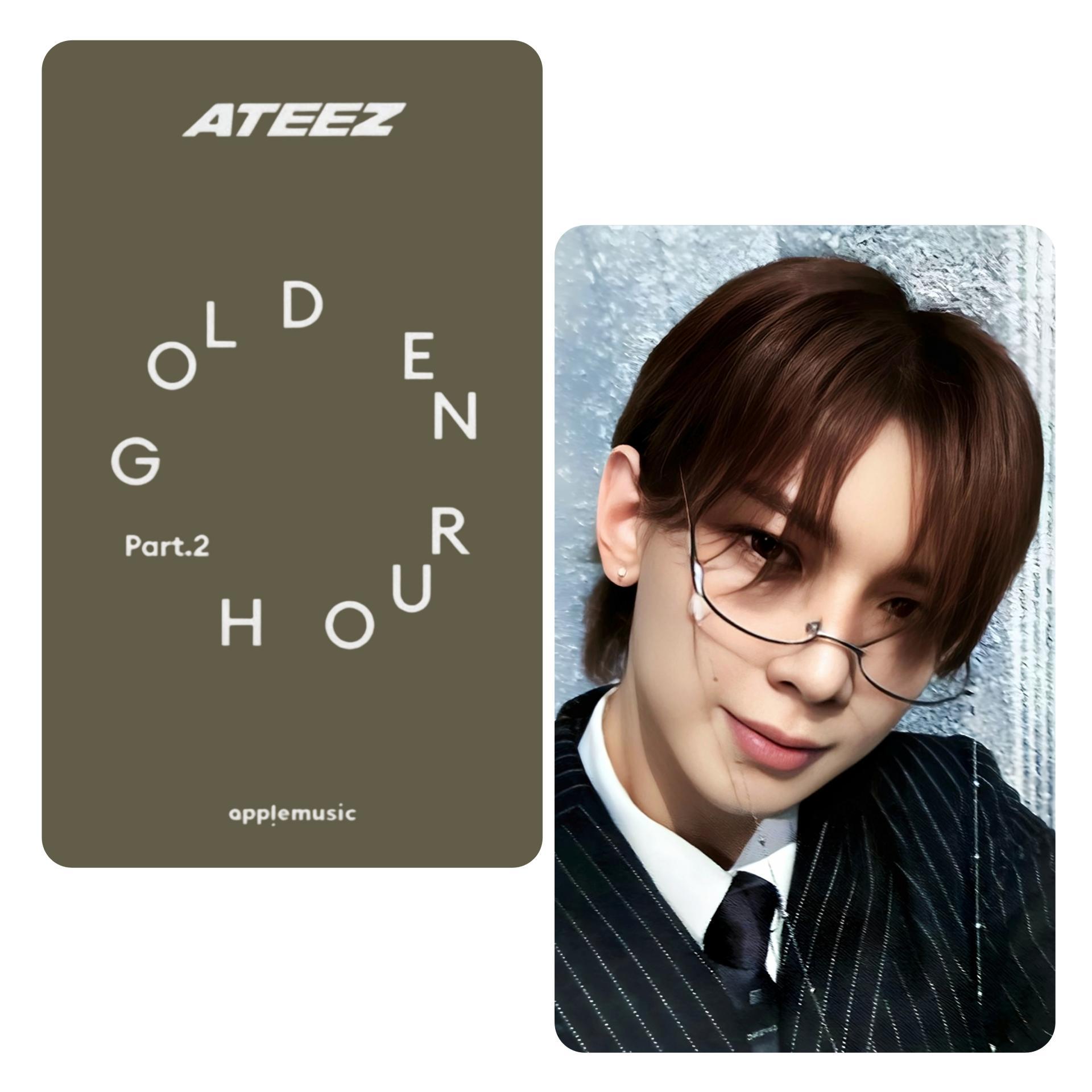 ATEEZ Golden Hour 2 Apple Music POB Photocards | Stay DeLulu!