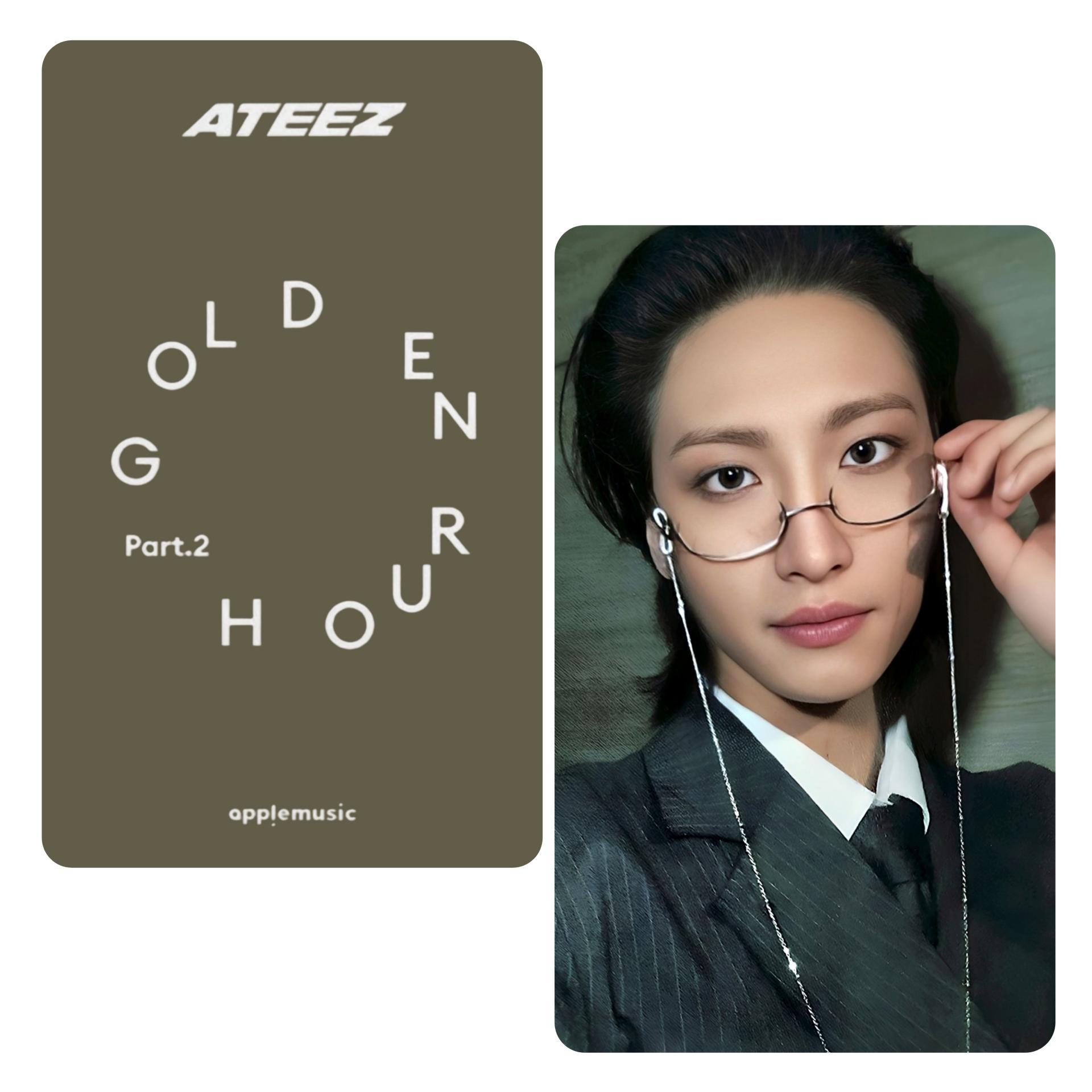 ATEEZ Golden Hour 2 Apple Music POB Photocards | Stay DeLulu!