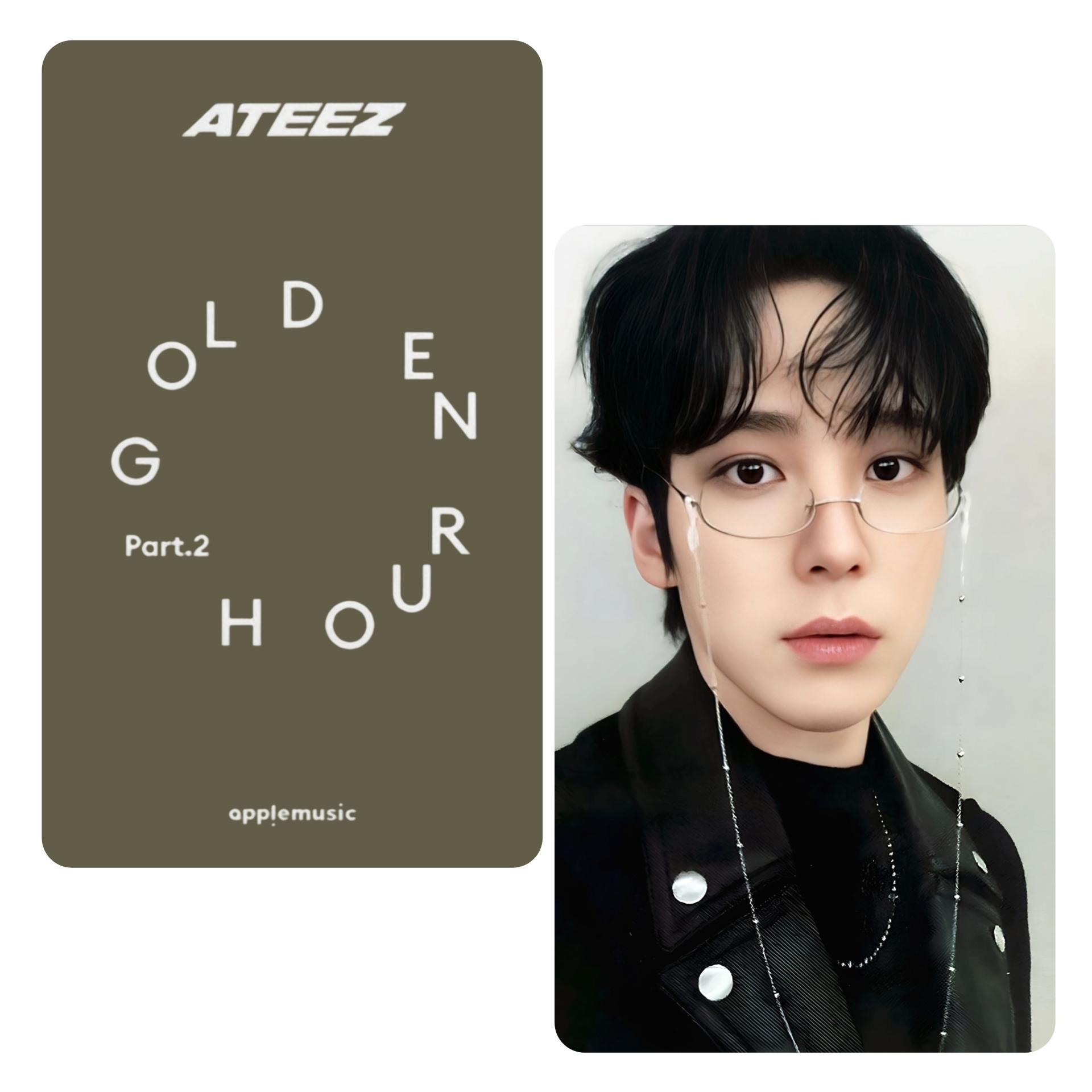 ATEEZ Golden Hour 2 Apple Music POB Photocards | Stay DeLulu!