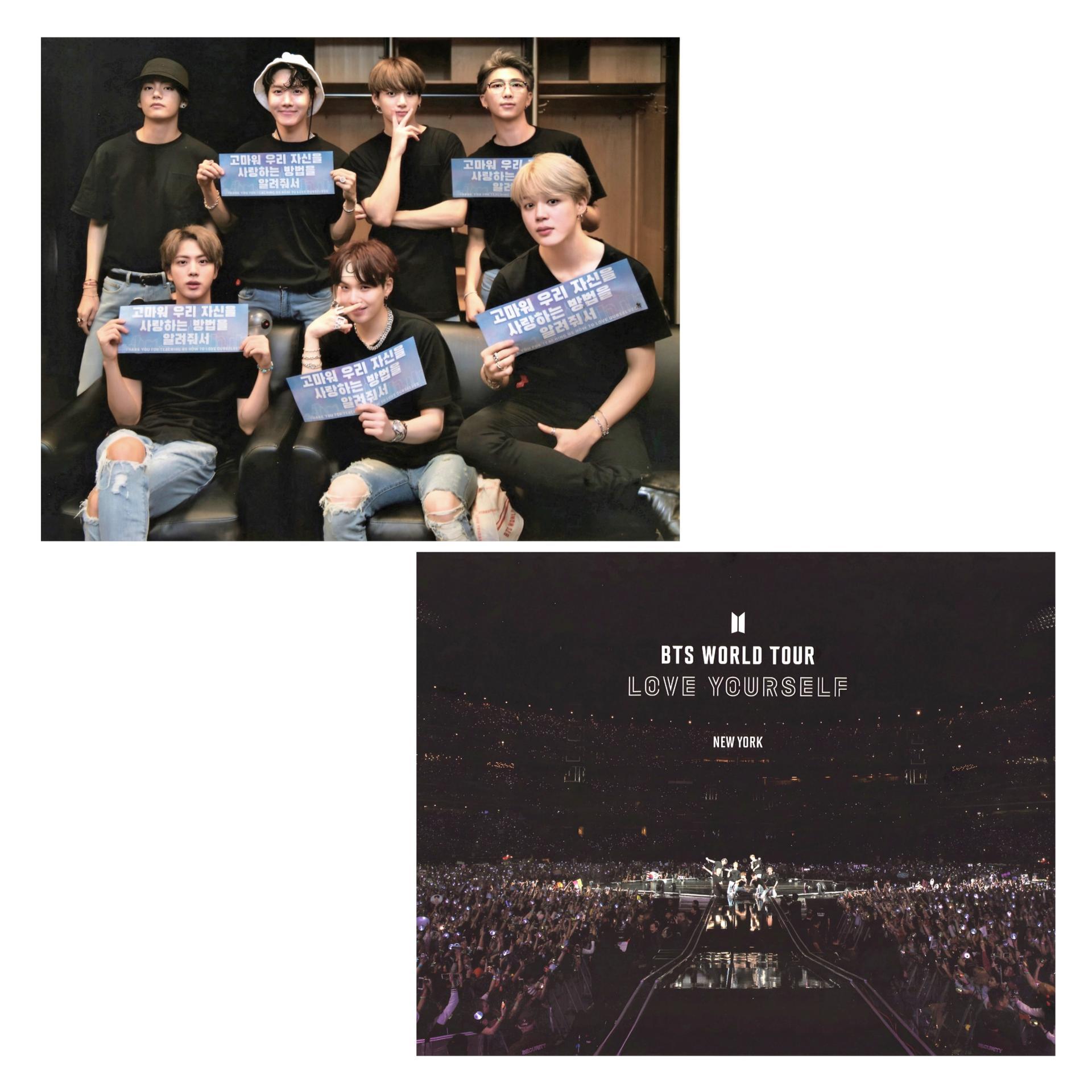 BTS - LY Tour NY DVD Postcard