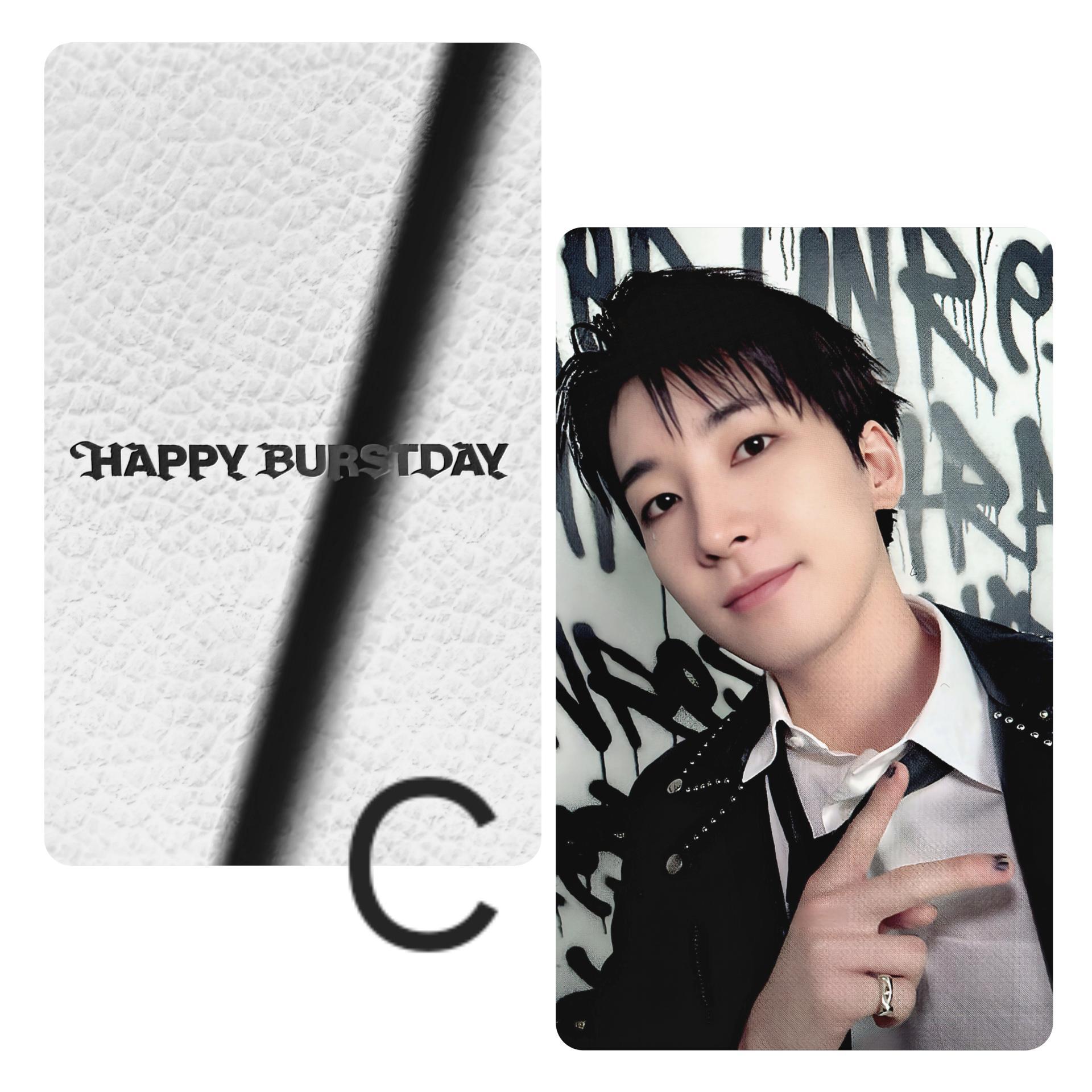 Wonwoo : Happy Burstday - Daredevil Photocards | Stay DeLulu!