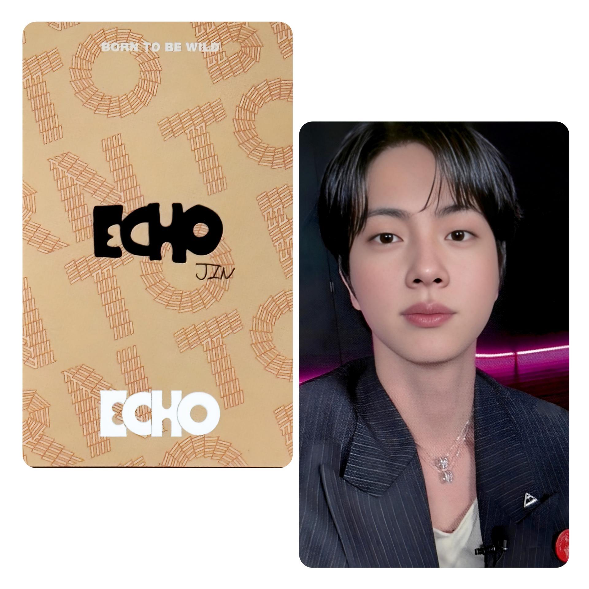 Jin : Echo -  ARMY Found Photocards