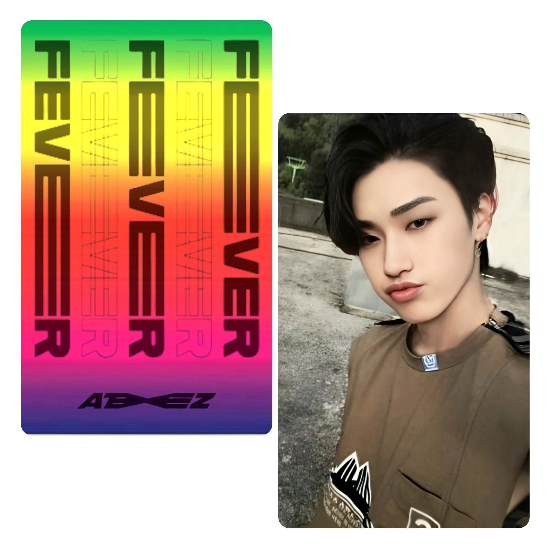ATEEZ Fever Tokopedia POB Photocards