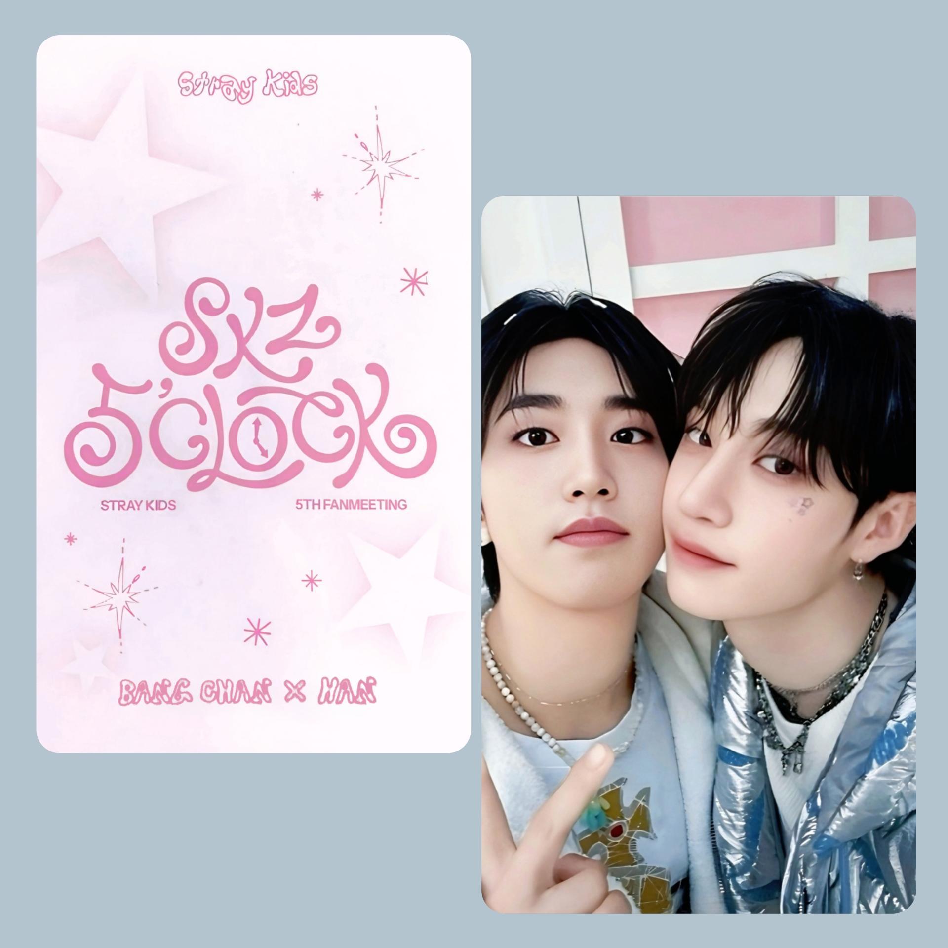Stray Kids : 5 O'Clock Stay Zone Unit Photocards 