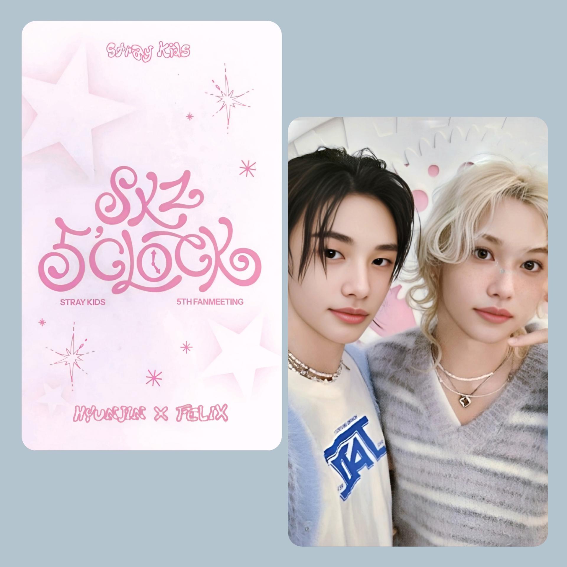 Stray Kids : 5 O'Clock Stay Zone Unit Photocards 