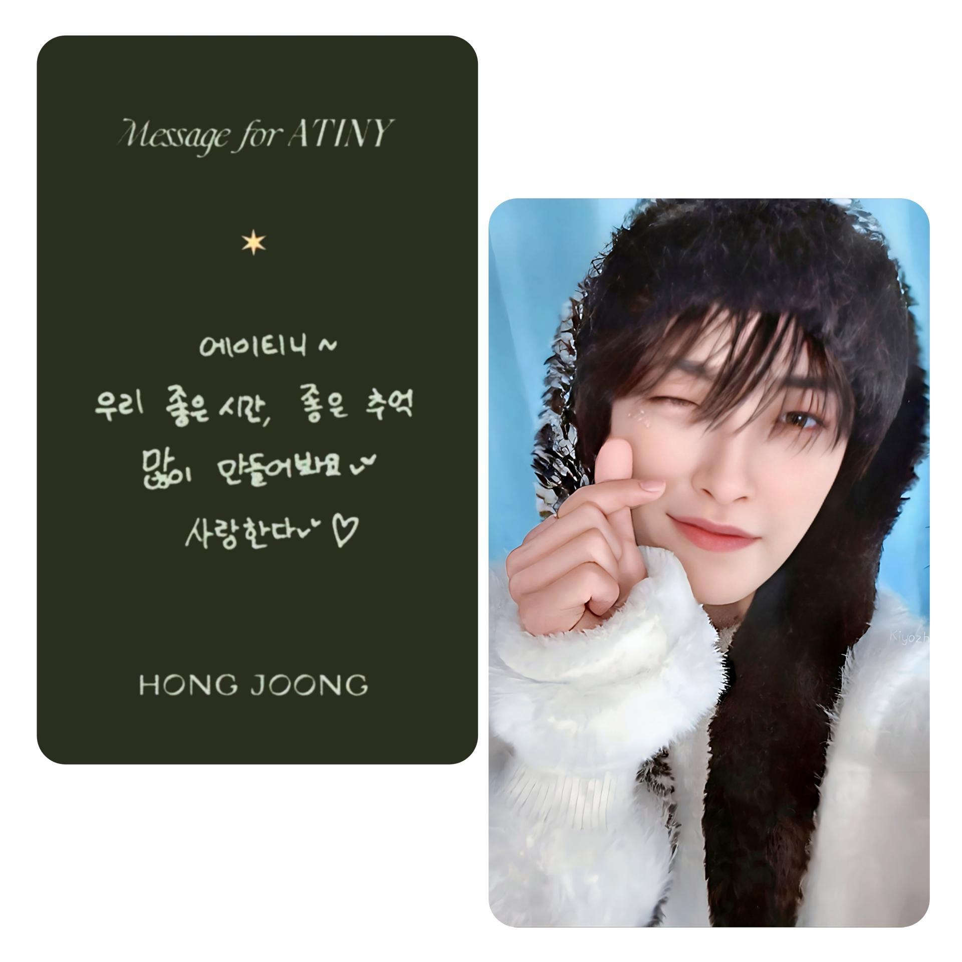 ATEEZ 4th Membership Kit Photocards