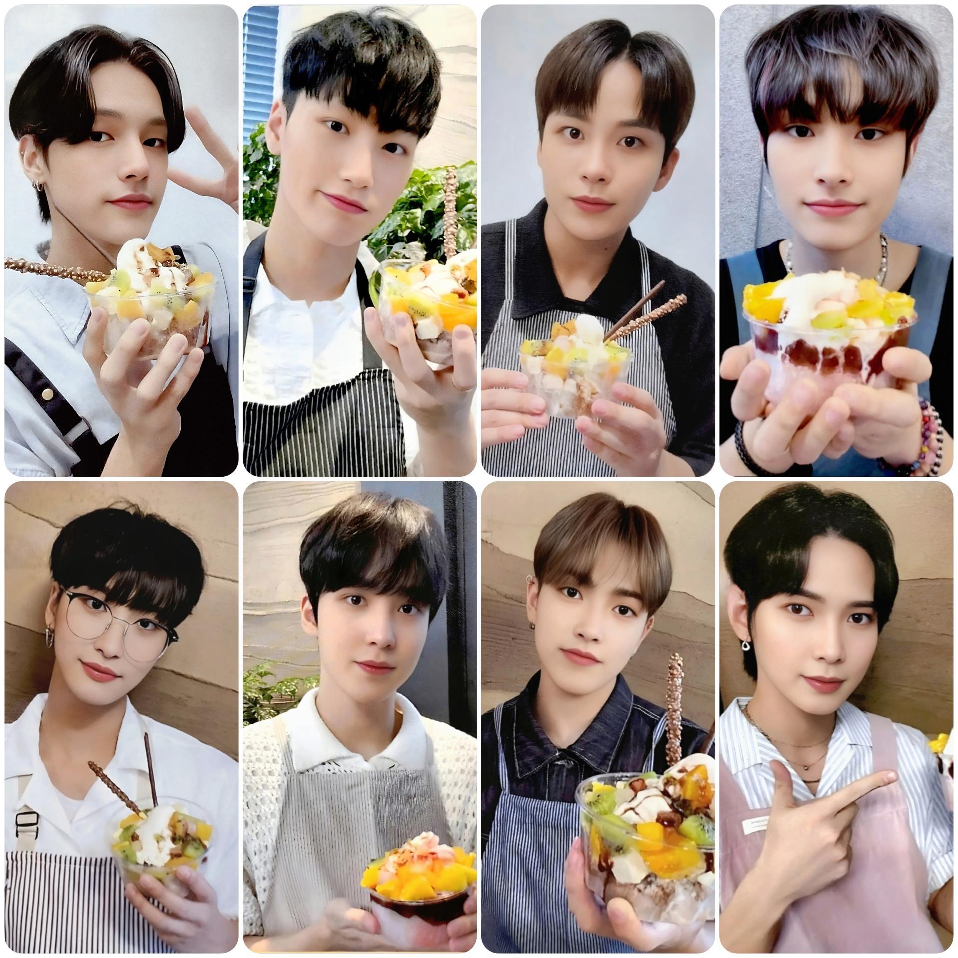 ATEEZ Movement Fan sign Makestar Cafe Staff Photocards