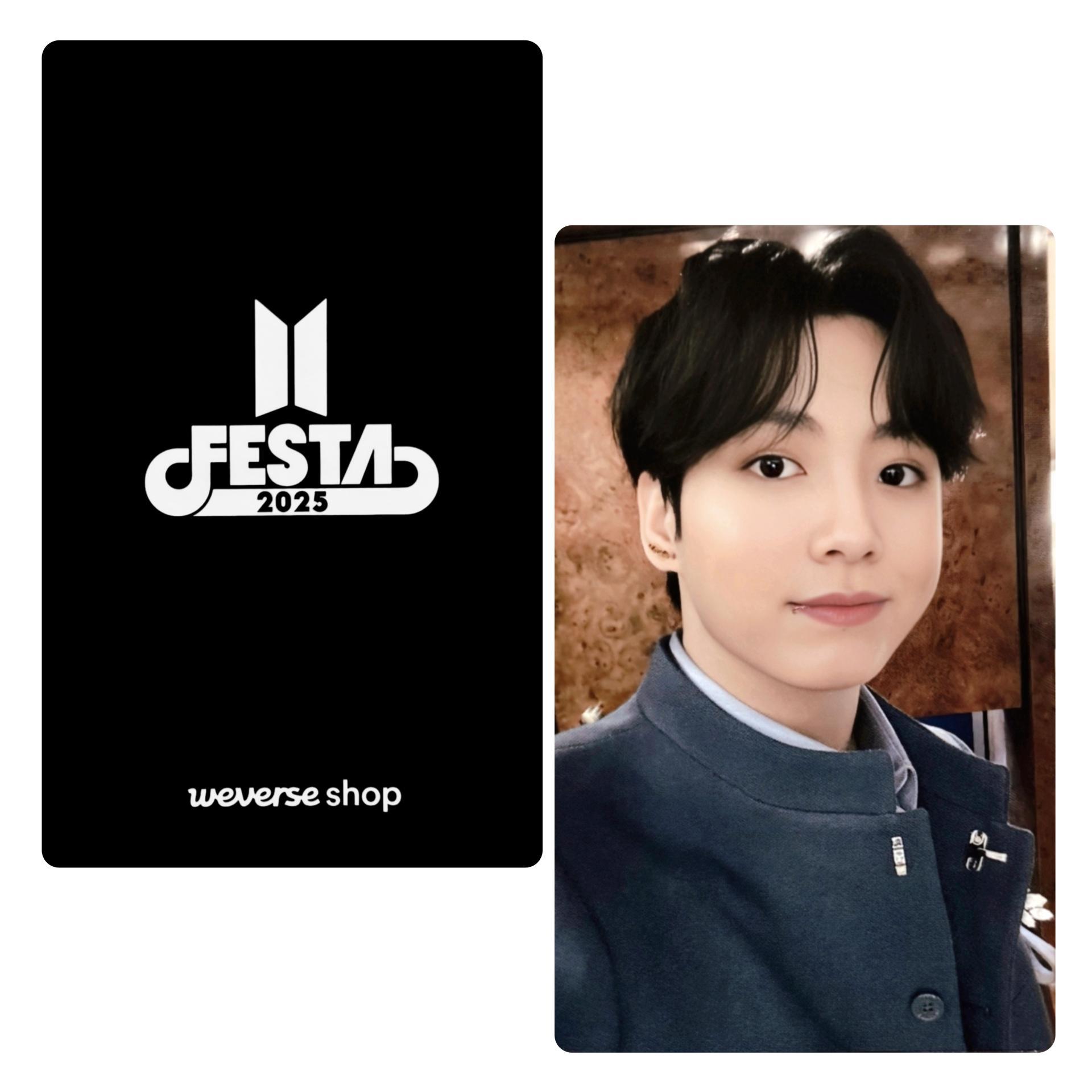 BTS Festa 2025 Media Purchase Benefit Photocard | Stay DeLulu!