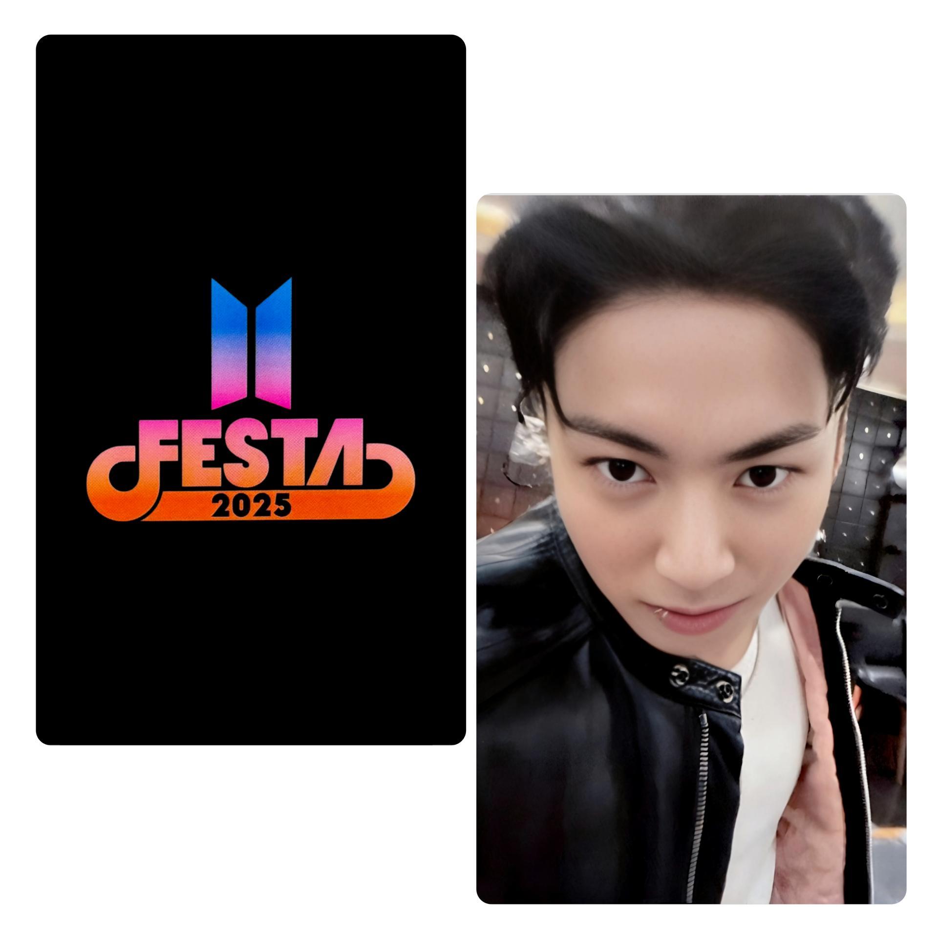 2025 BTS FESTA ARMY ZONE ジョングク BTS FESTA 2025 ARMY ZONE Bonus official photocard JUNGKOOK