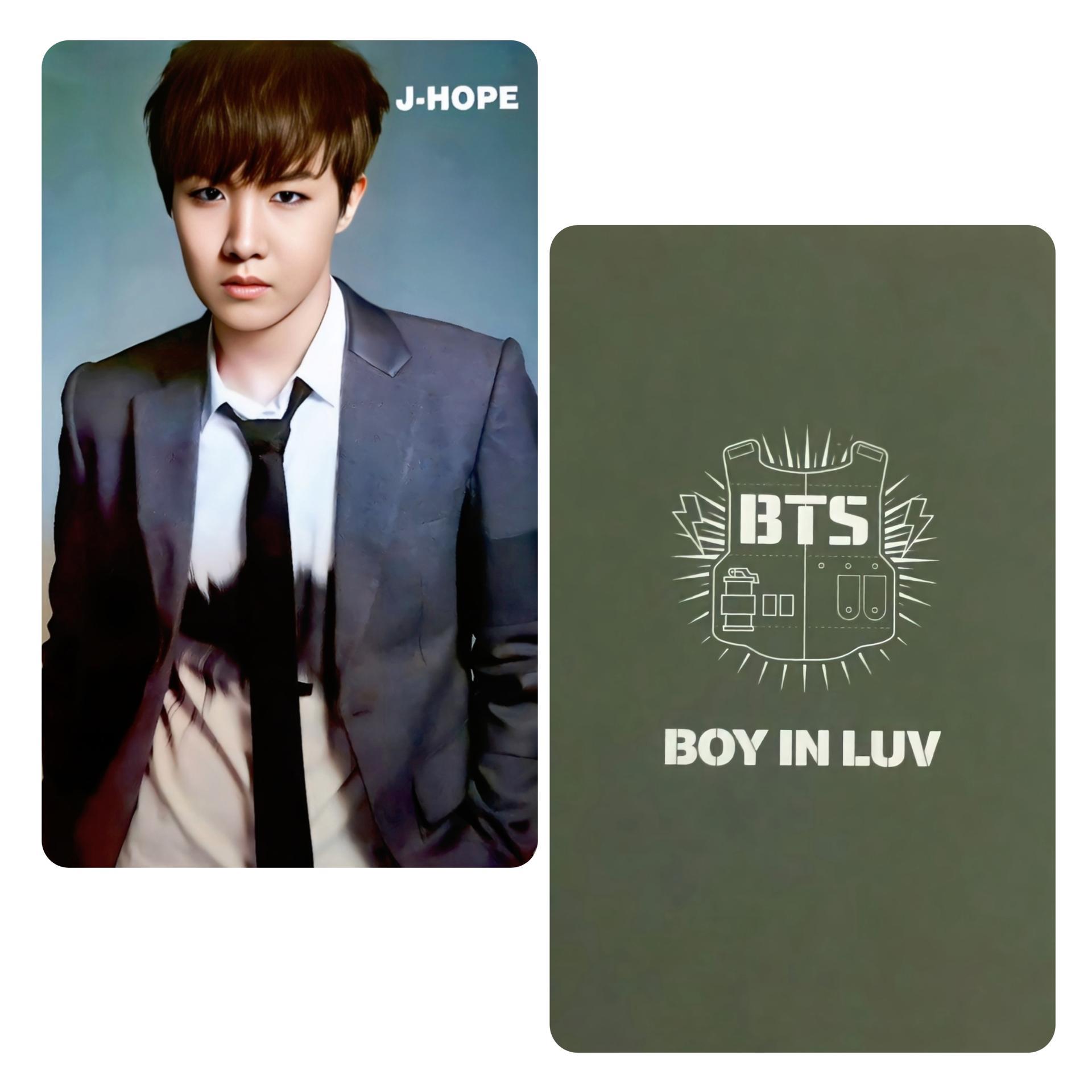 BTS Boy In Luv Photocards