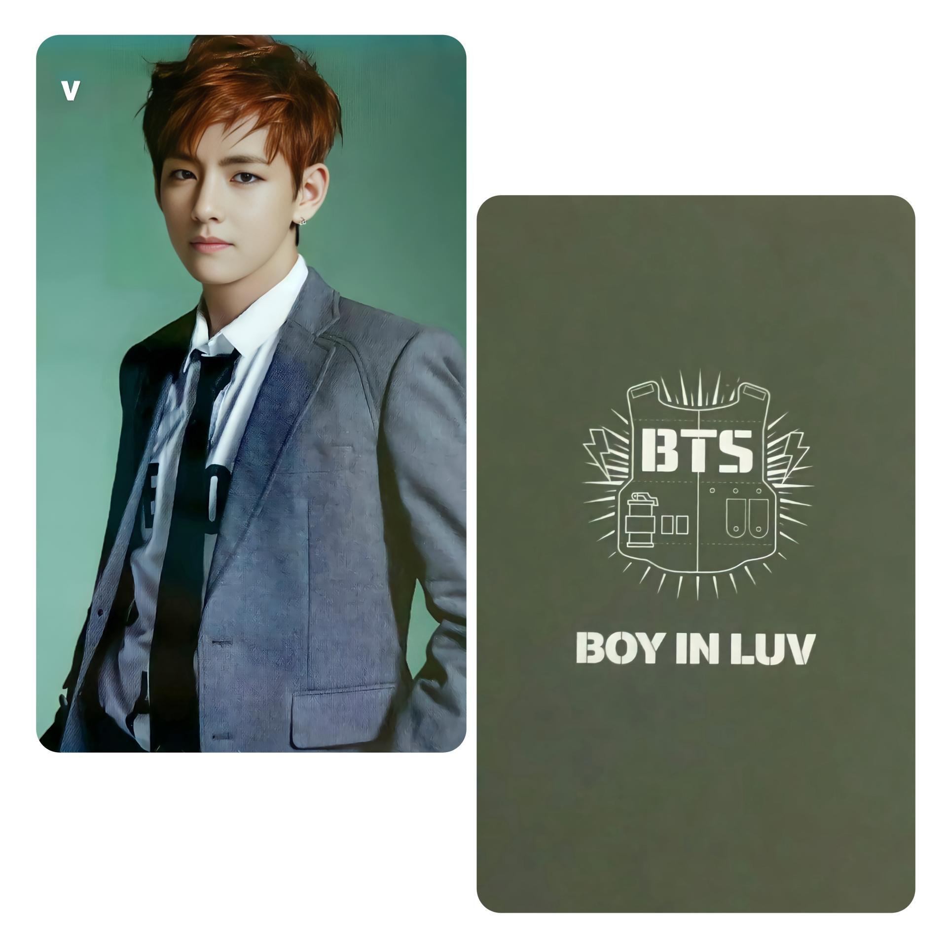 BTS Boy In Luv Photocards