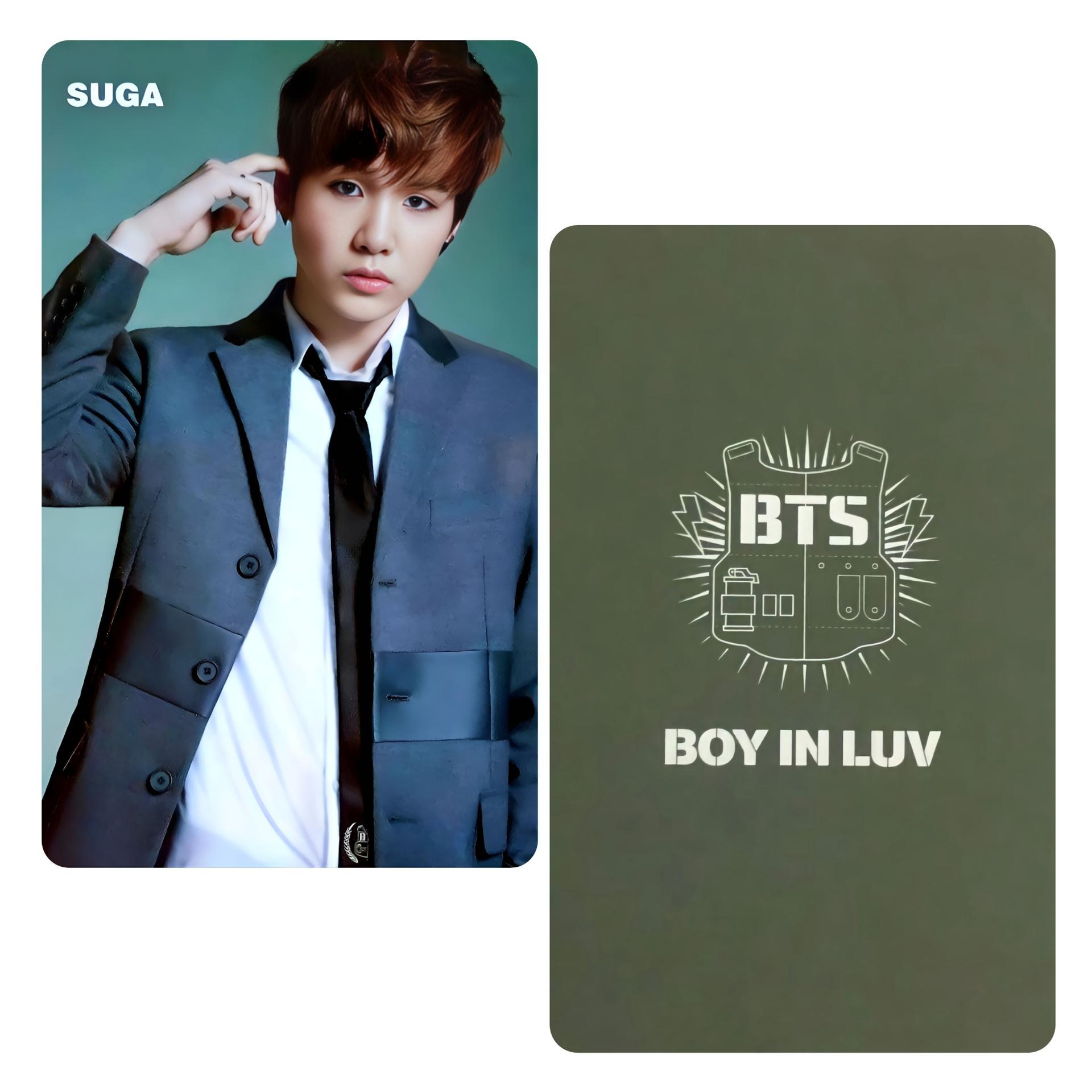BTS Boy In Luv Photocards