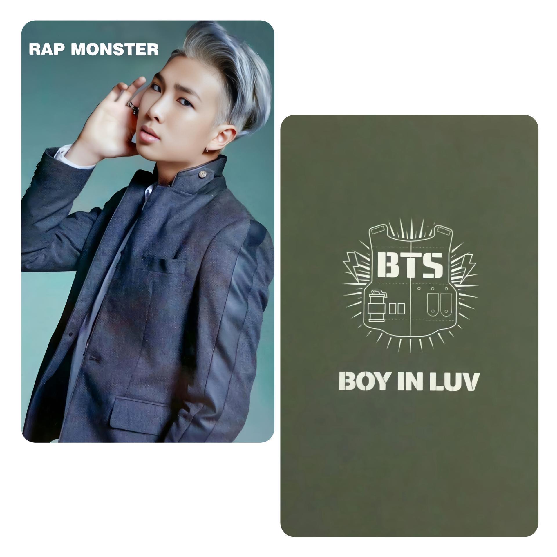 BTS Boy In Luv Photocards
