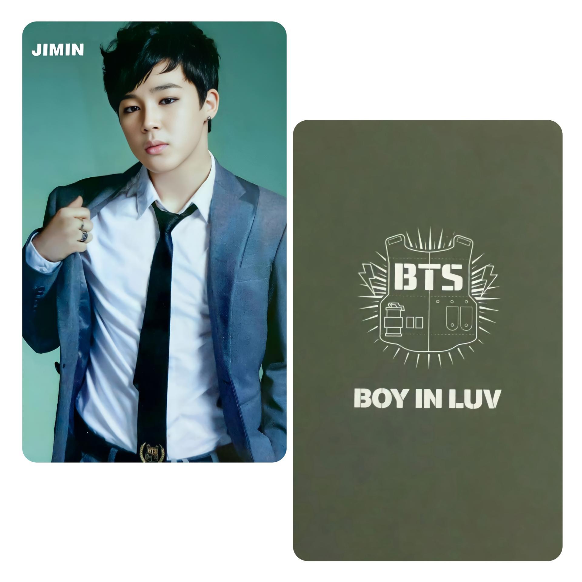 BTS Boy In Luv Photocards