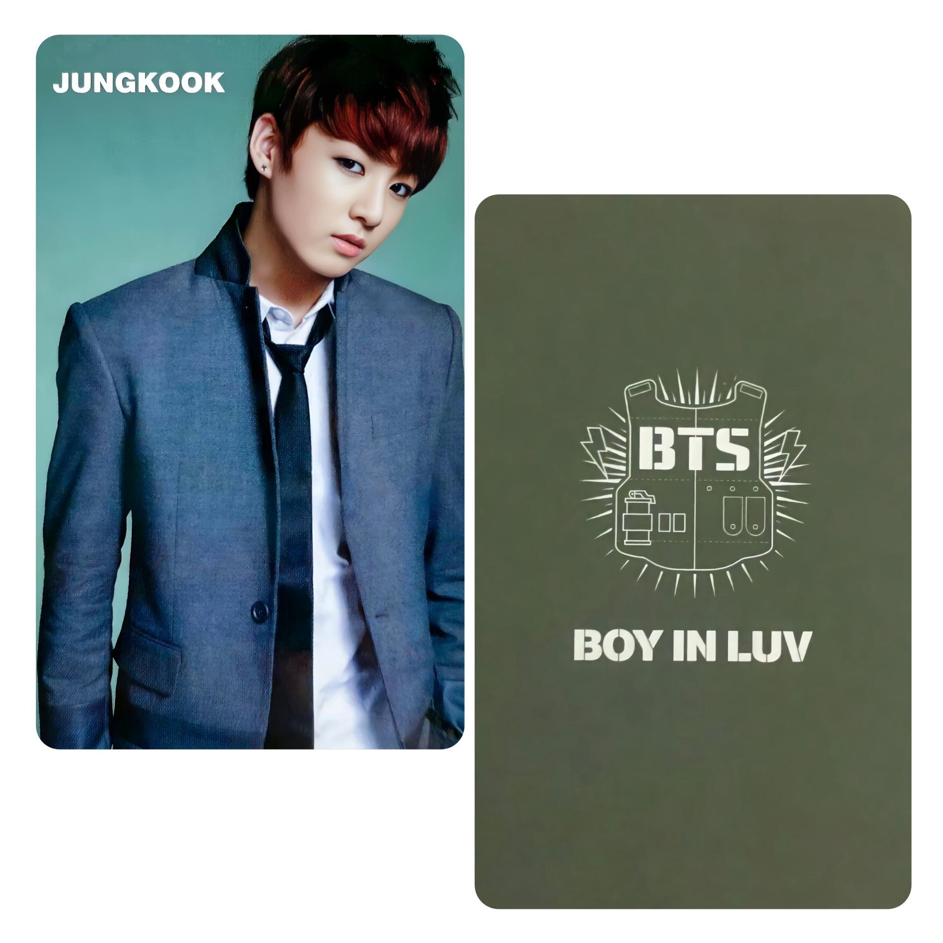BTS Boy In Luv Photocards