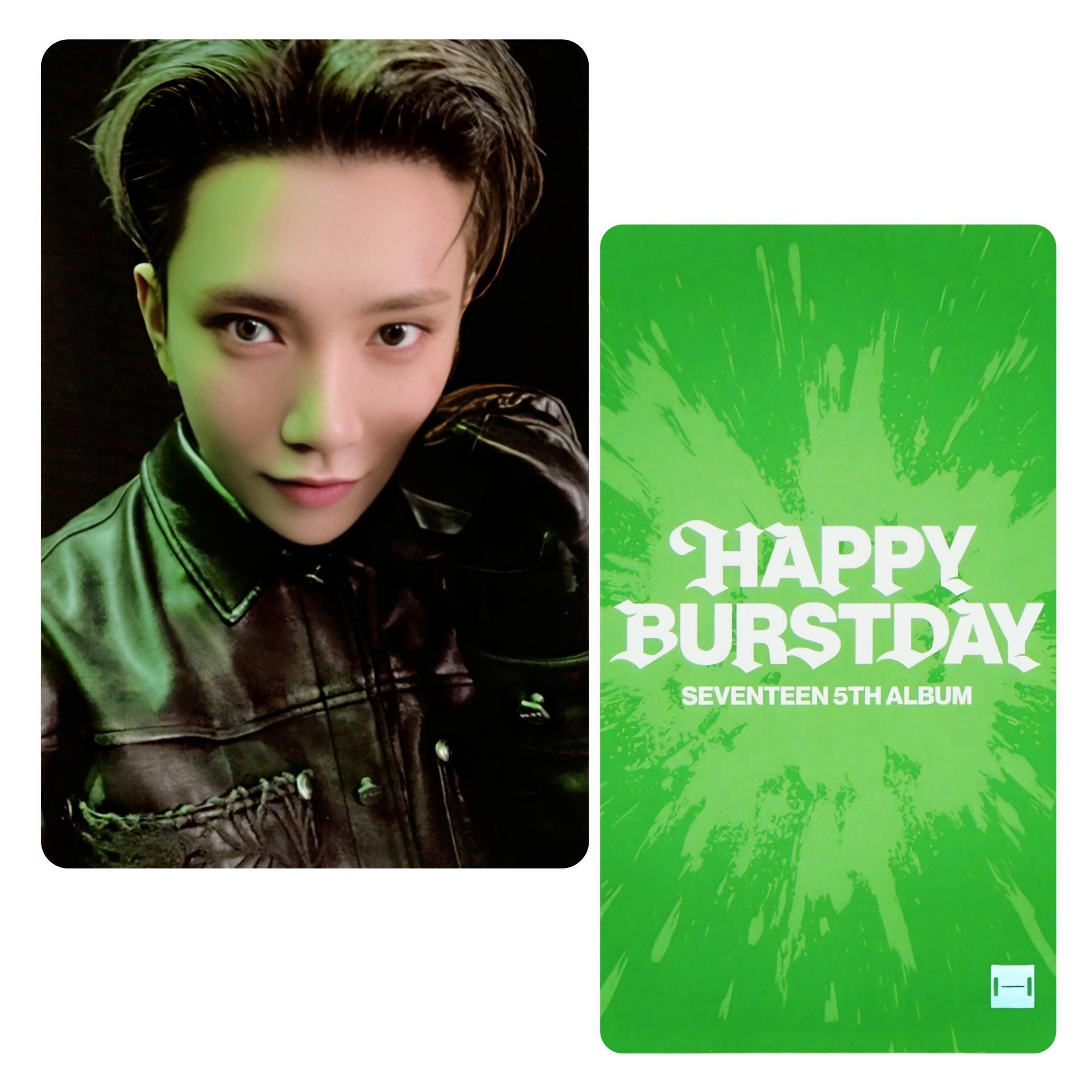 Seventeen WV Burstday Lucky Draw Photocards