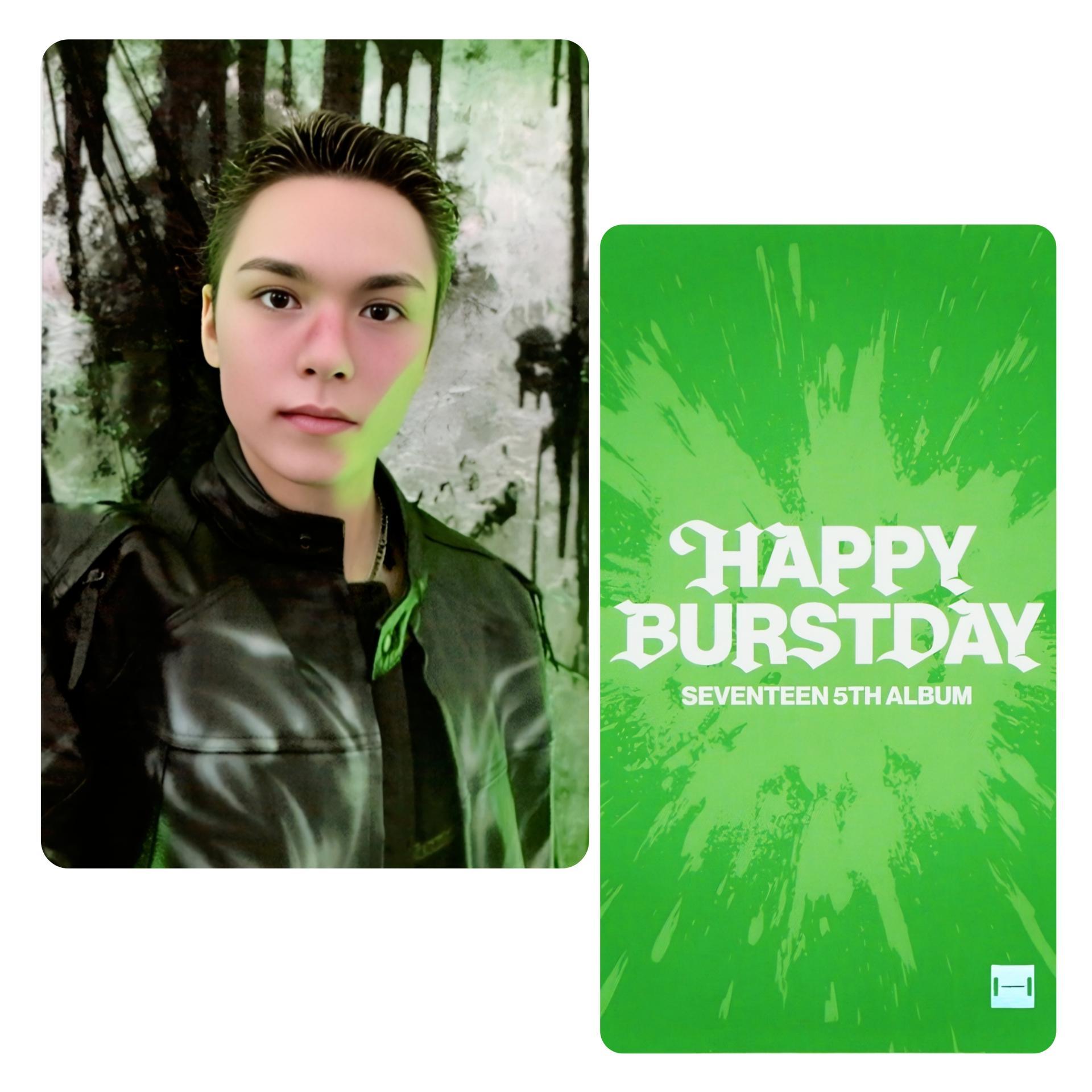 Seventeen WV Burstday Lucky Draw Photocards