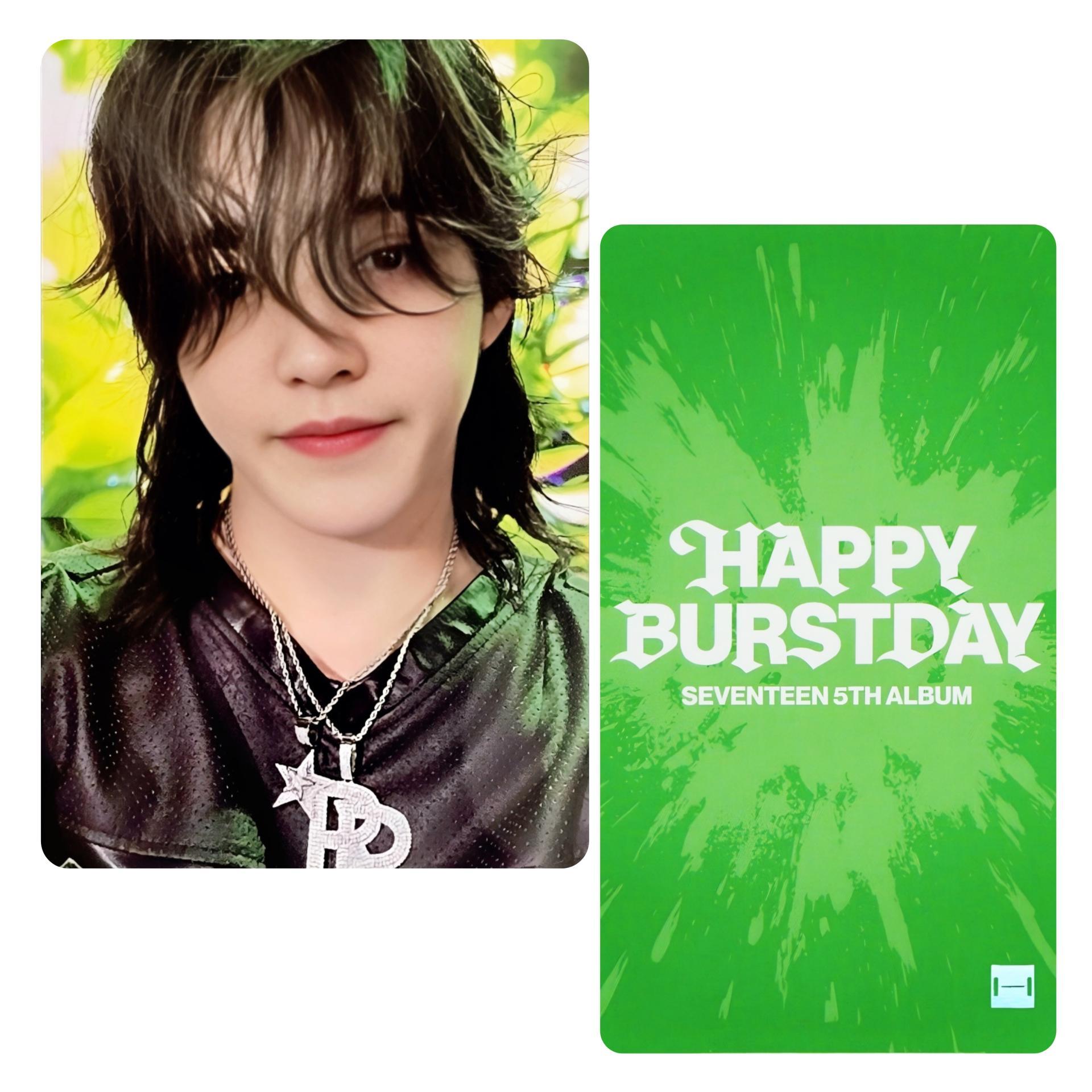 Seventeen WV Burstday Lucky Draw Photocards