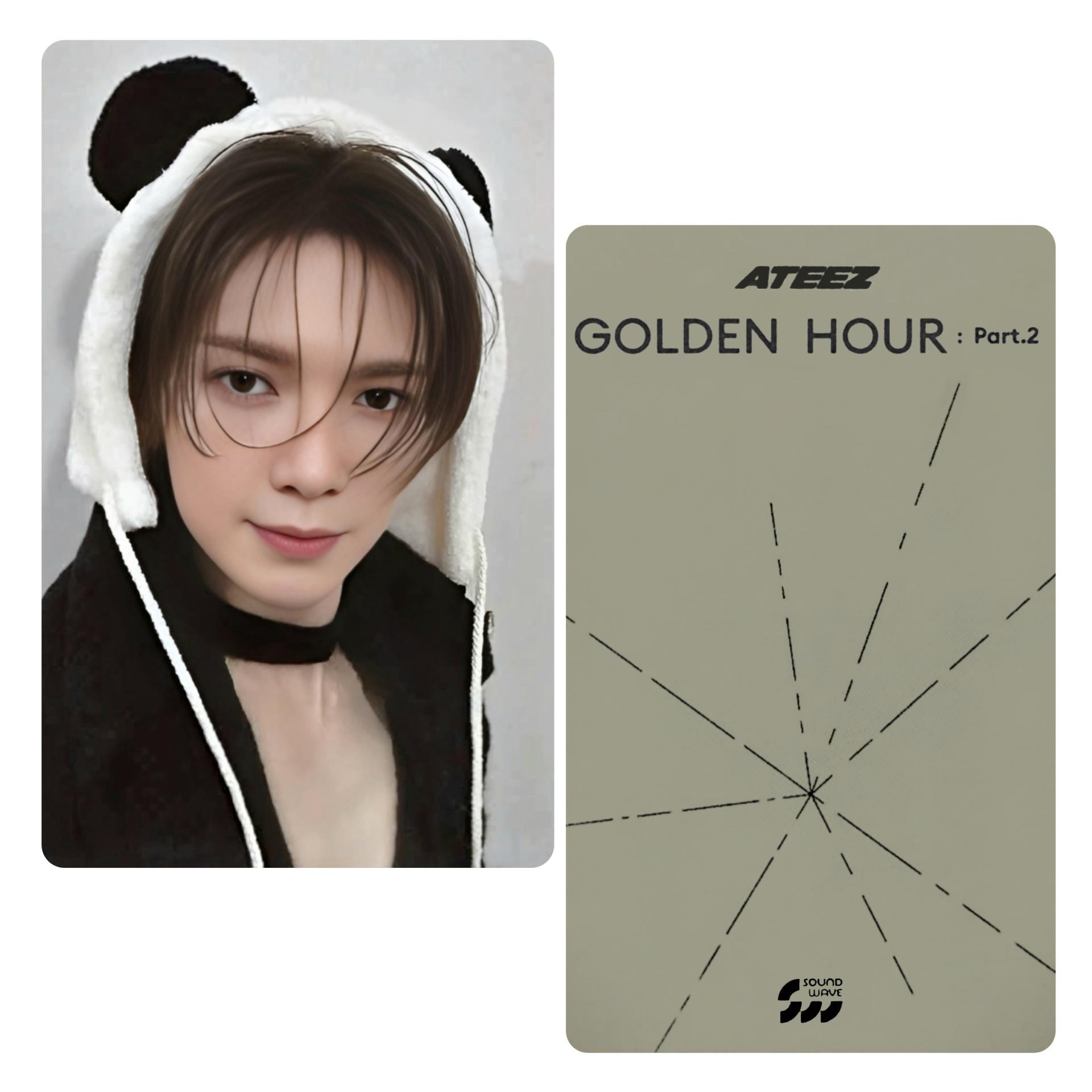 ATEEZ Golden Hour 2 Soundwave Fansign Photocards