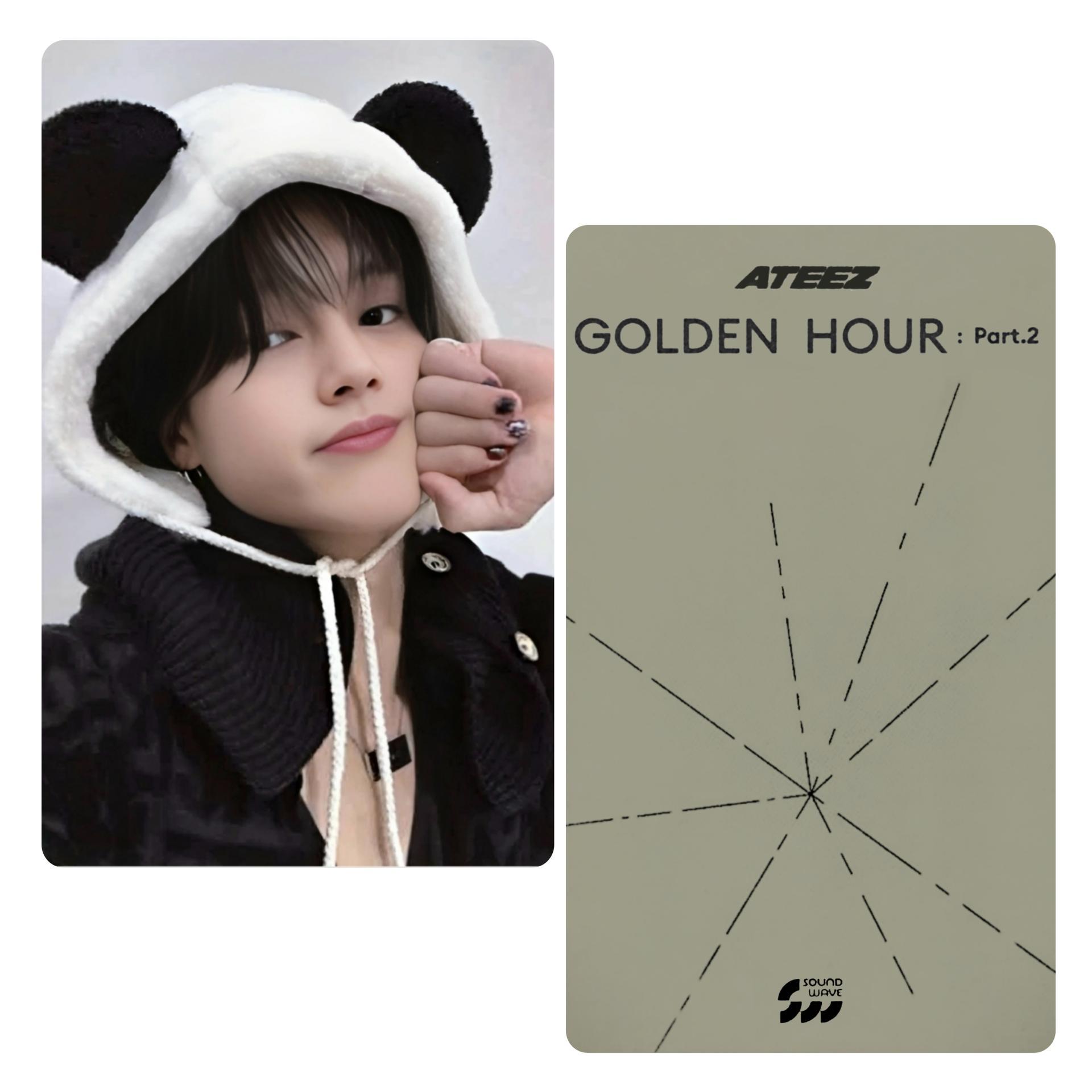 ATEEZ Golden Hour 2 Soundwave Fansign Photocards