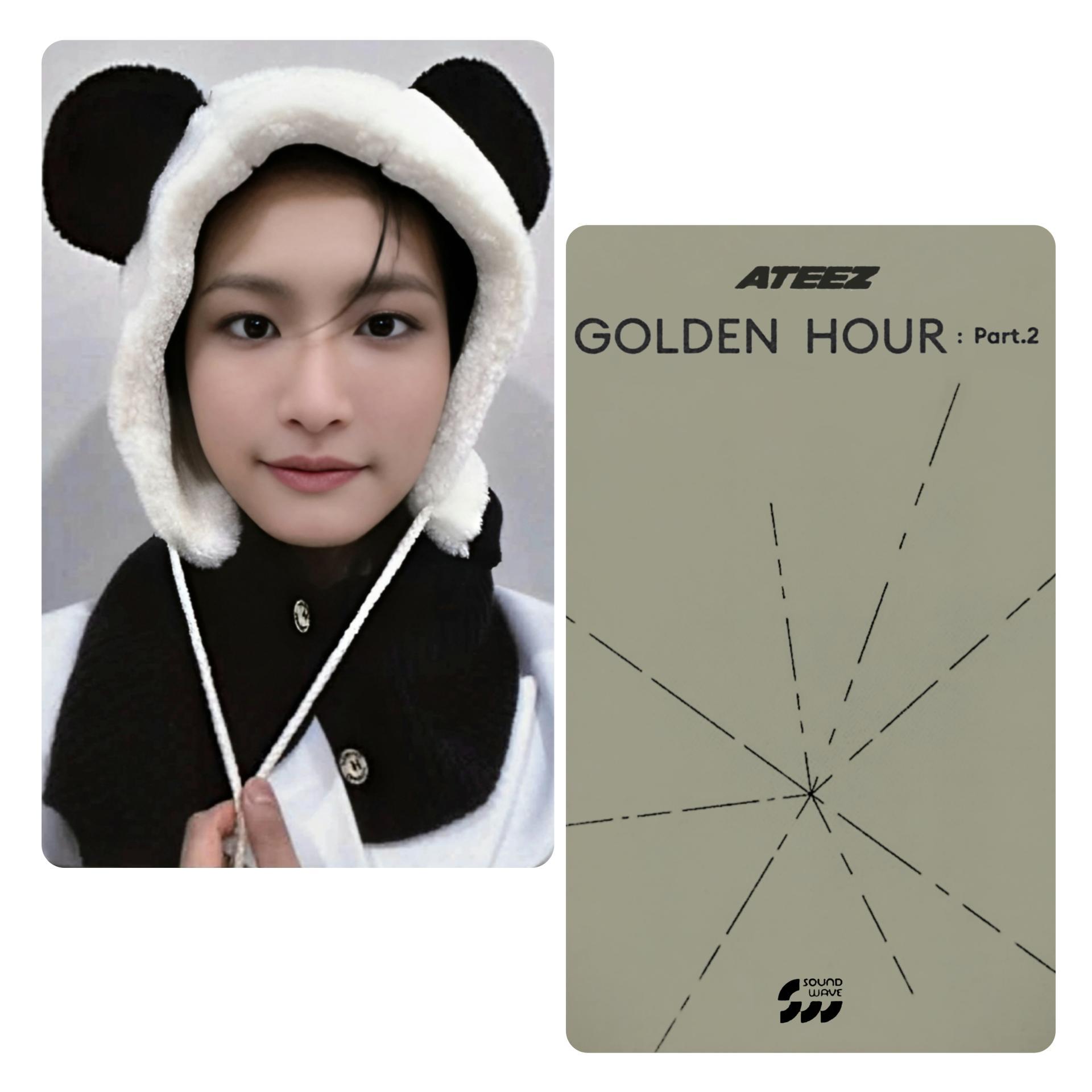 ATEEZ Golden Hour 2 Soundwave Fansign Photocards