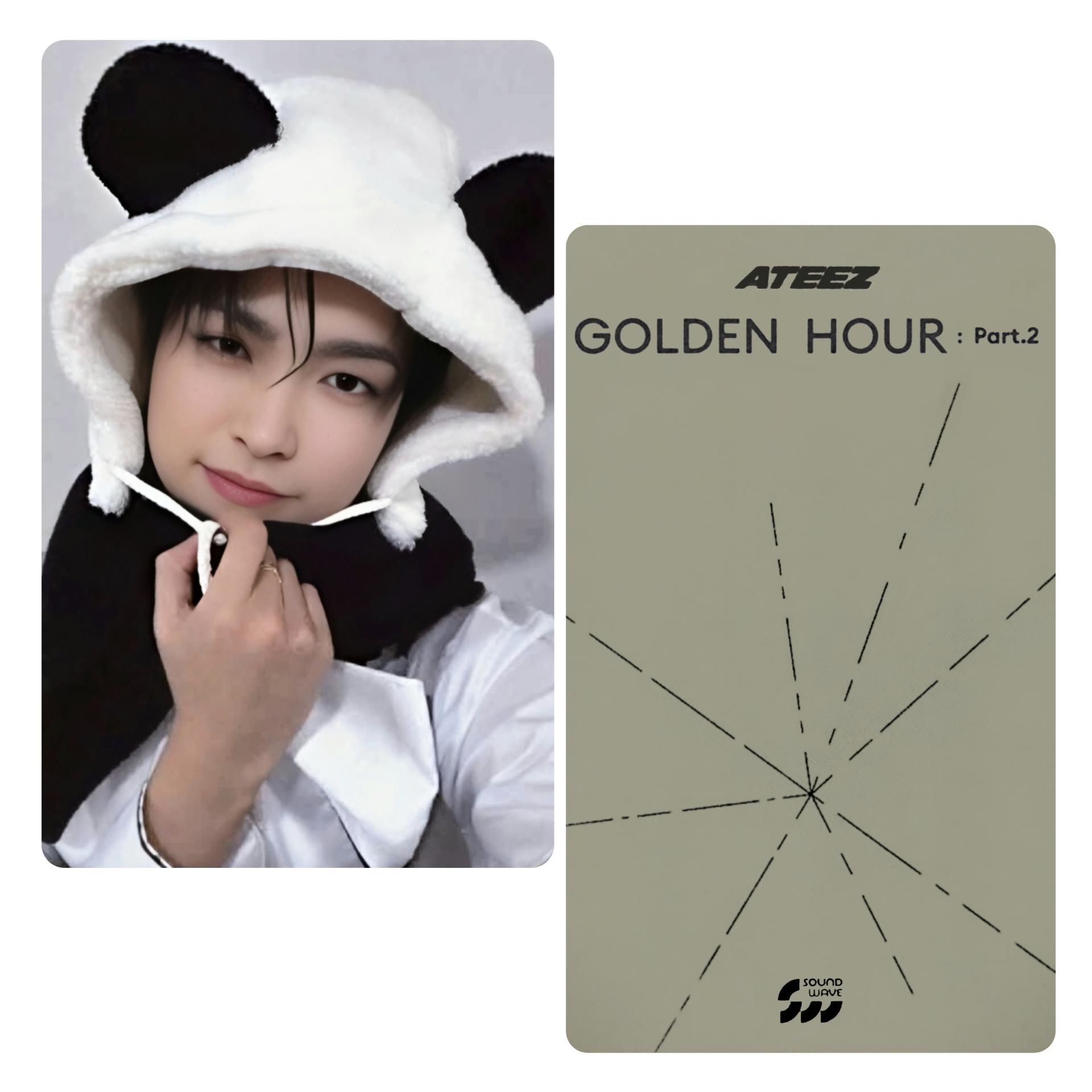 ATEEZ Golden Hour 2 Soundwave Fansign Photocards