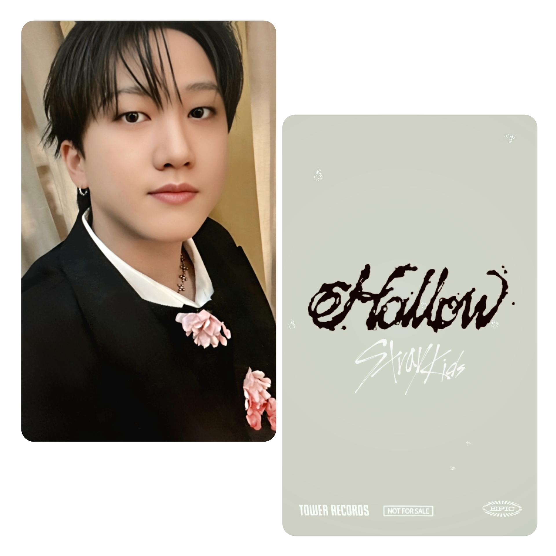 STRAY KIDS : Hollow -Tower Records Photocards