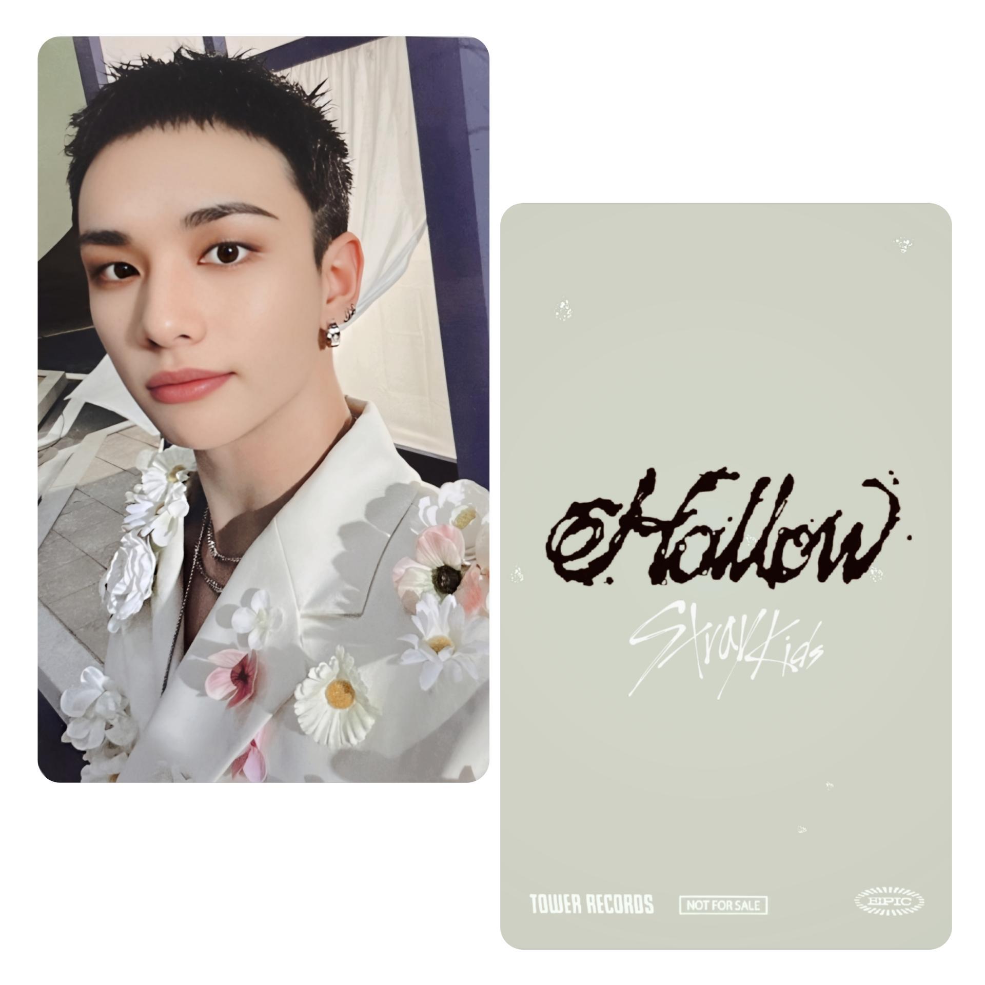 STRAY KIDS : Hollow -Tower Records Photocards
