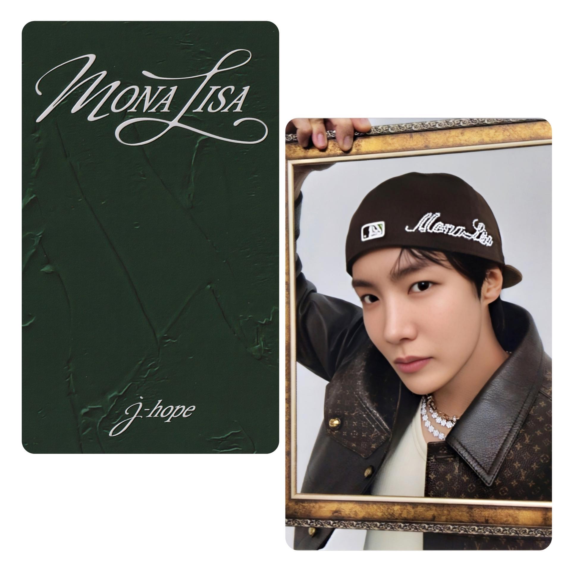 J-Hope - Charm  Of Hope : Mona Lisa Photocards 