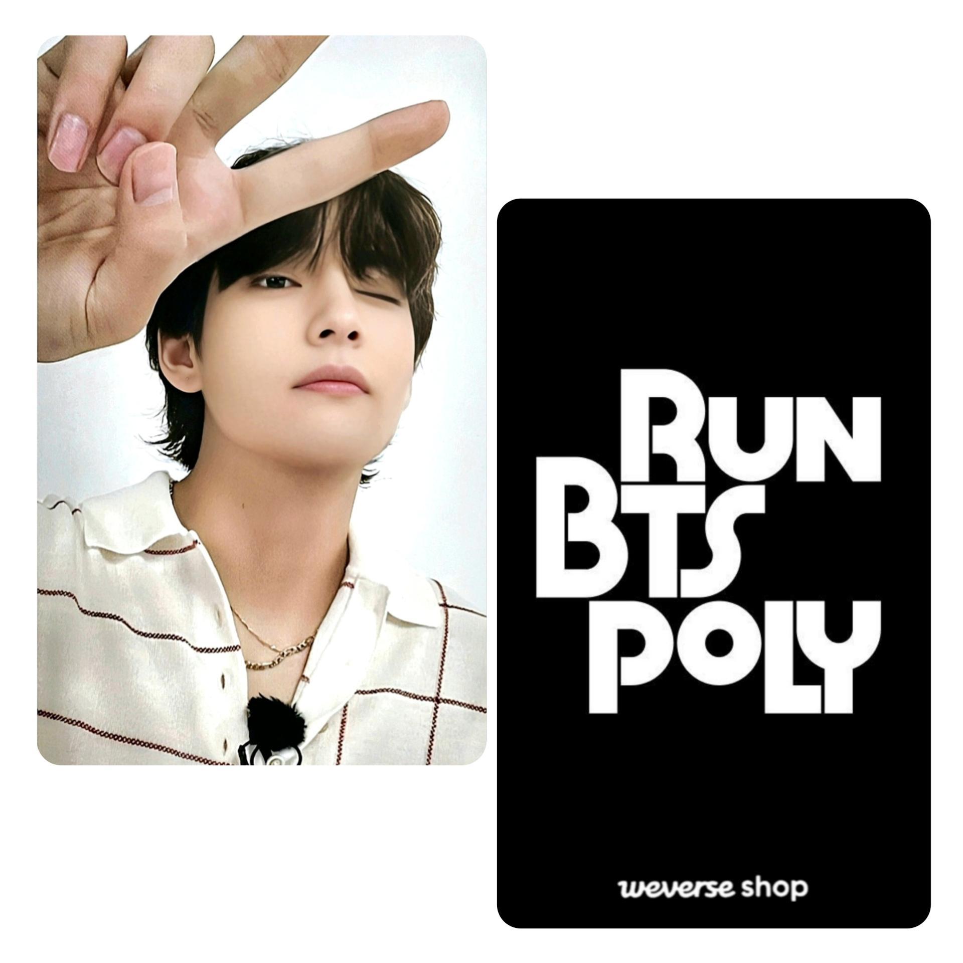 BTS - Run BTS Poly Photocards