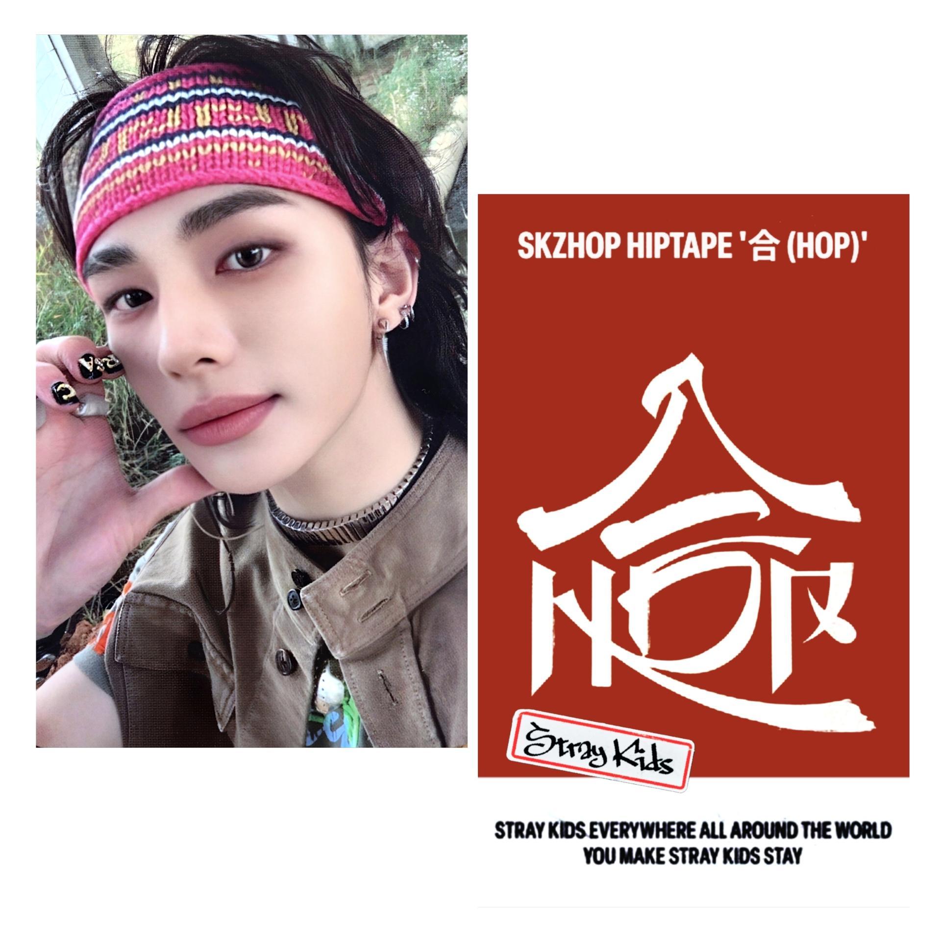 Stray Kids : Hyunjin - Hiptape -Hop Pop up Lucky Draw Photocards